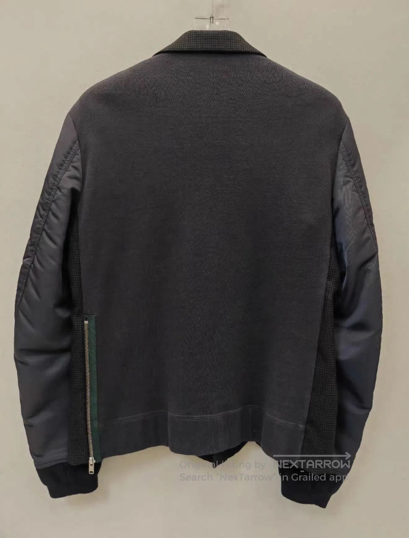Undercover Black Mixed Material Zip. Size US L / EU 52-54 / 3 - 2 Thumbnail