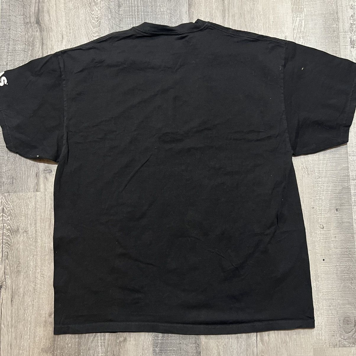 Hanes × Vintage VTG Piranha Energy Drink Black Y2K Fish Logo Ocean T Shirt Size US XL / EU 56 / 4 - 3 Thumbnail