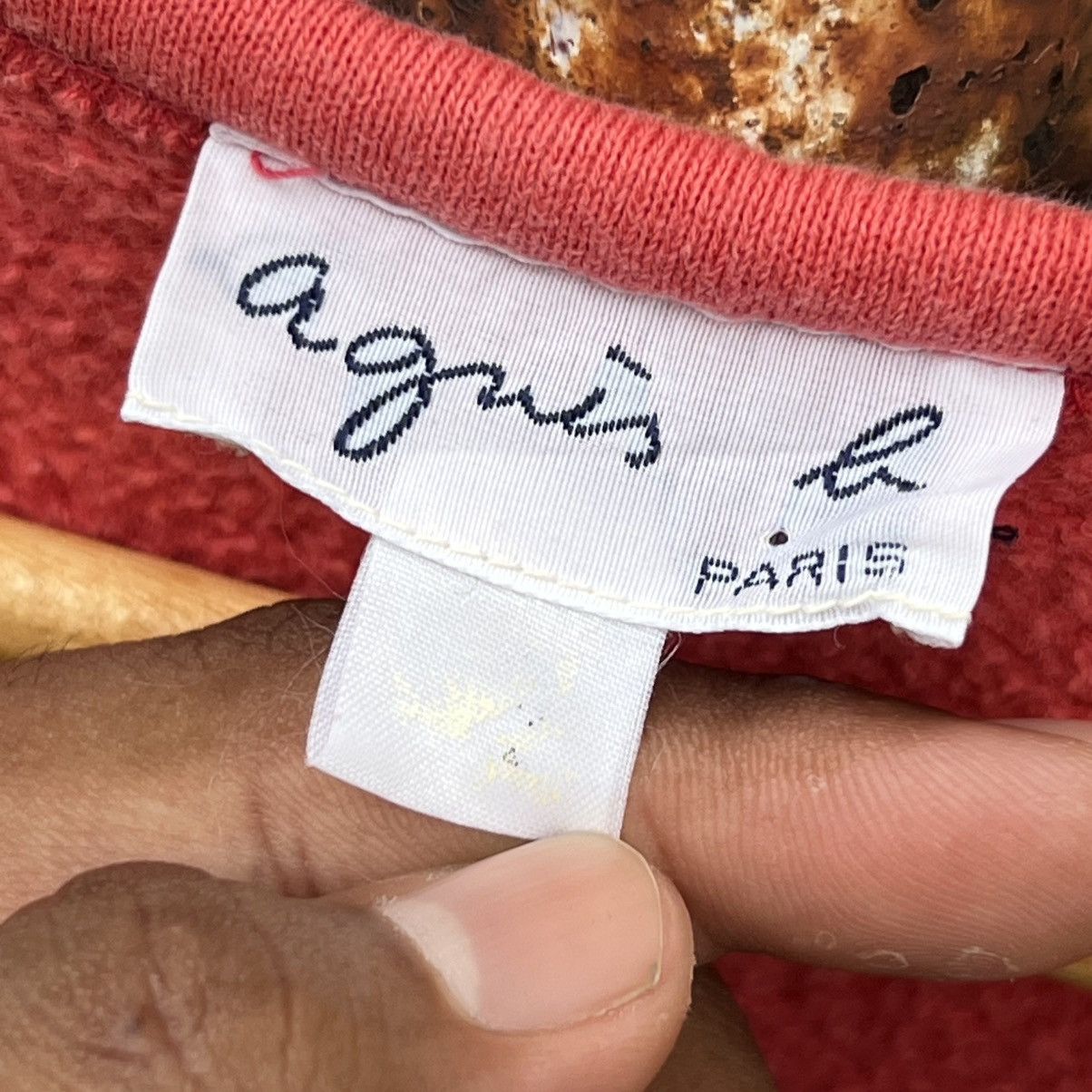 agnes b. “AGNES B.” PINK CROP TOP Size S / US 4 / IT 40 - 3 Thumbnail