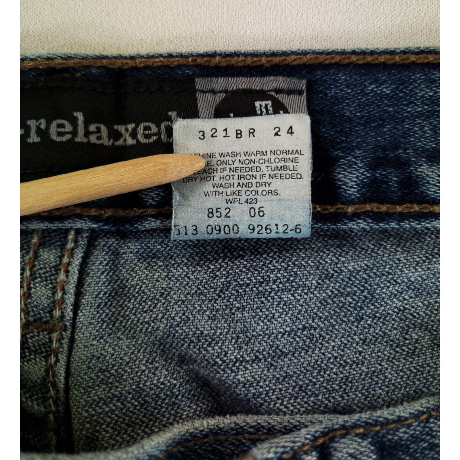 Levi's Levi's Silvertab Jeans Straight Relaxed Blue Made USA Men 38x32 38x31 Inseam 31 Vintage? Size US 38 / EU 54 - 4 Thumbnail