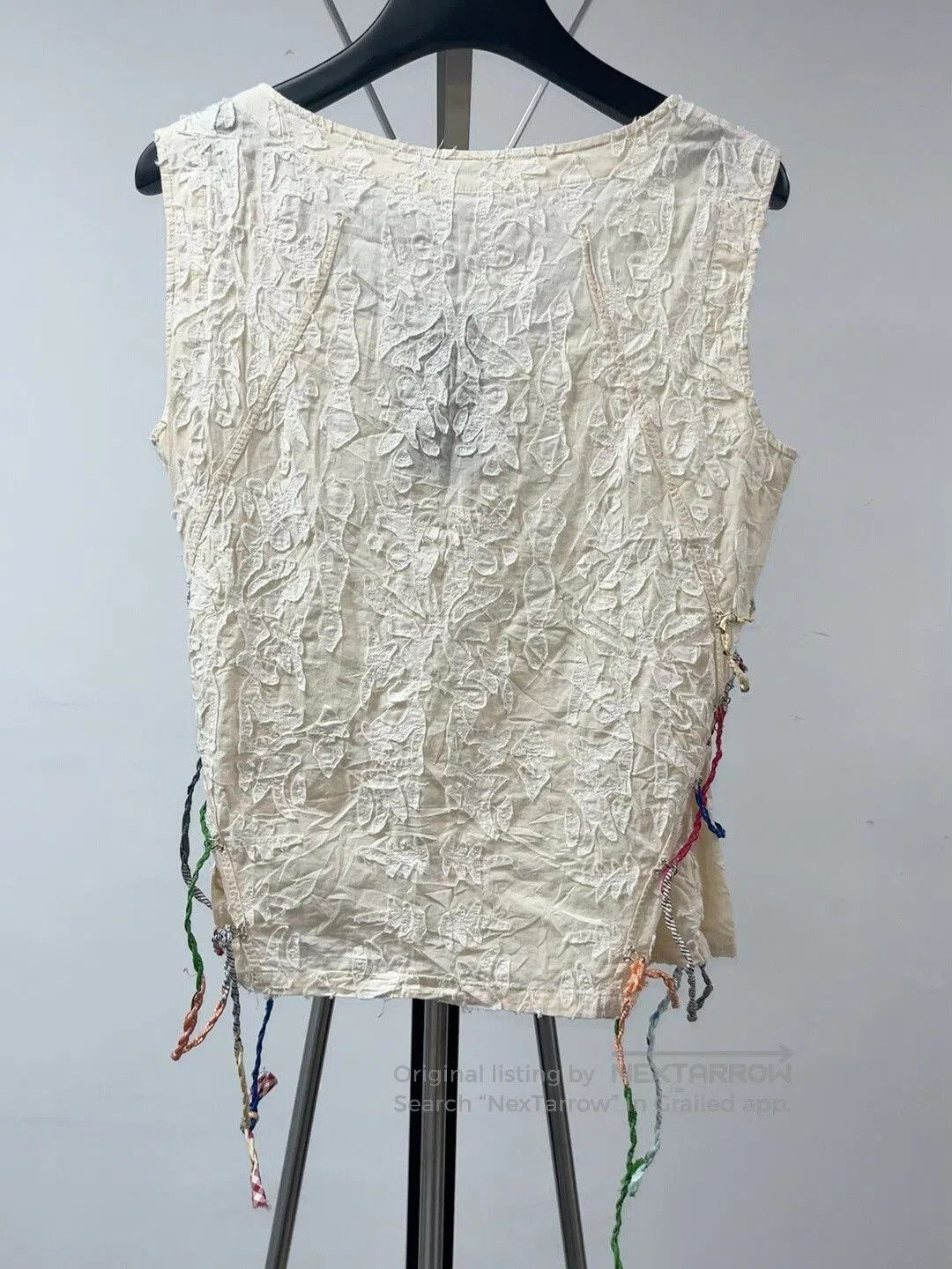 Issey Miyake issey miyake pleated drawstring tank top. Size S / US 4 / IT 40 - 4 Thumbnail