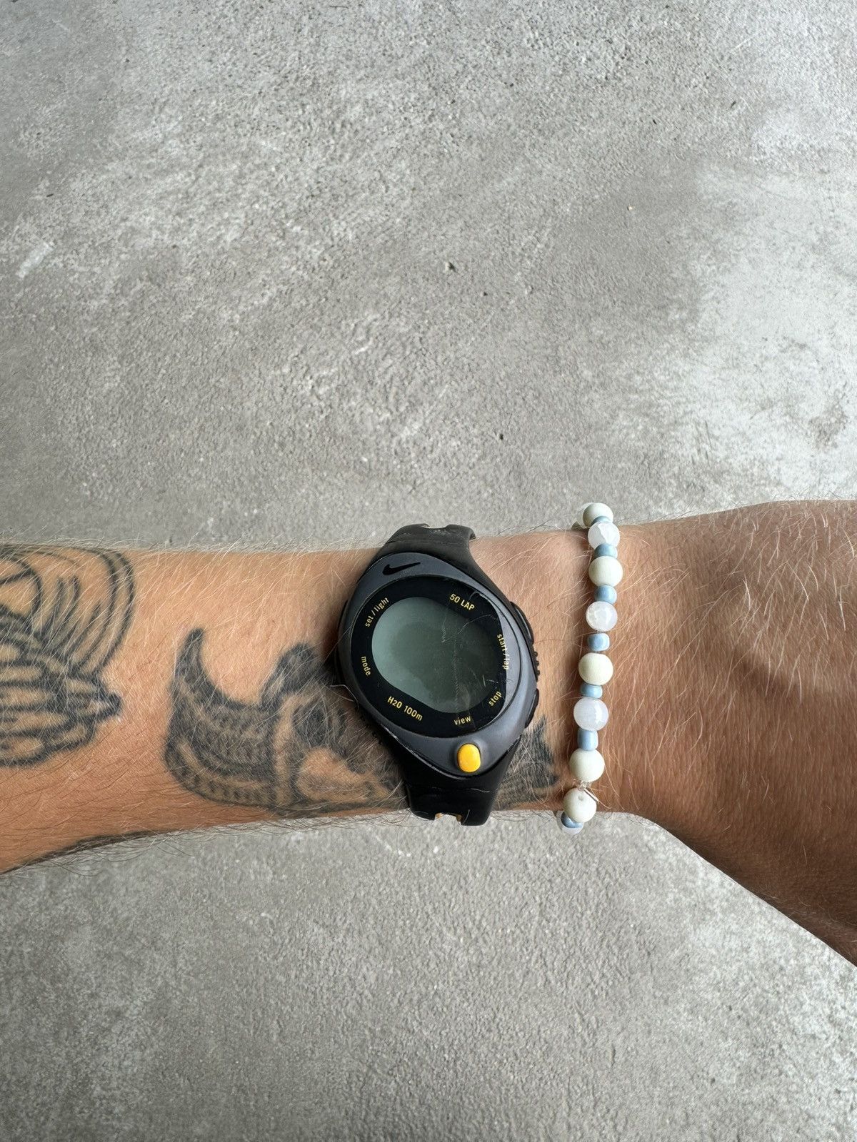 Nike Watch Digital Triax Vintage in Black, Men's