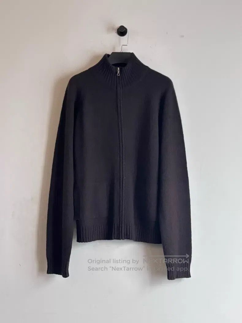 Dries Van Noten Dries Van Noten Minimalist Zipper Wool Cardigan Size US L / EU 52-54 / 3 - 2 Thumbnail