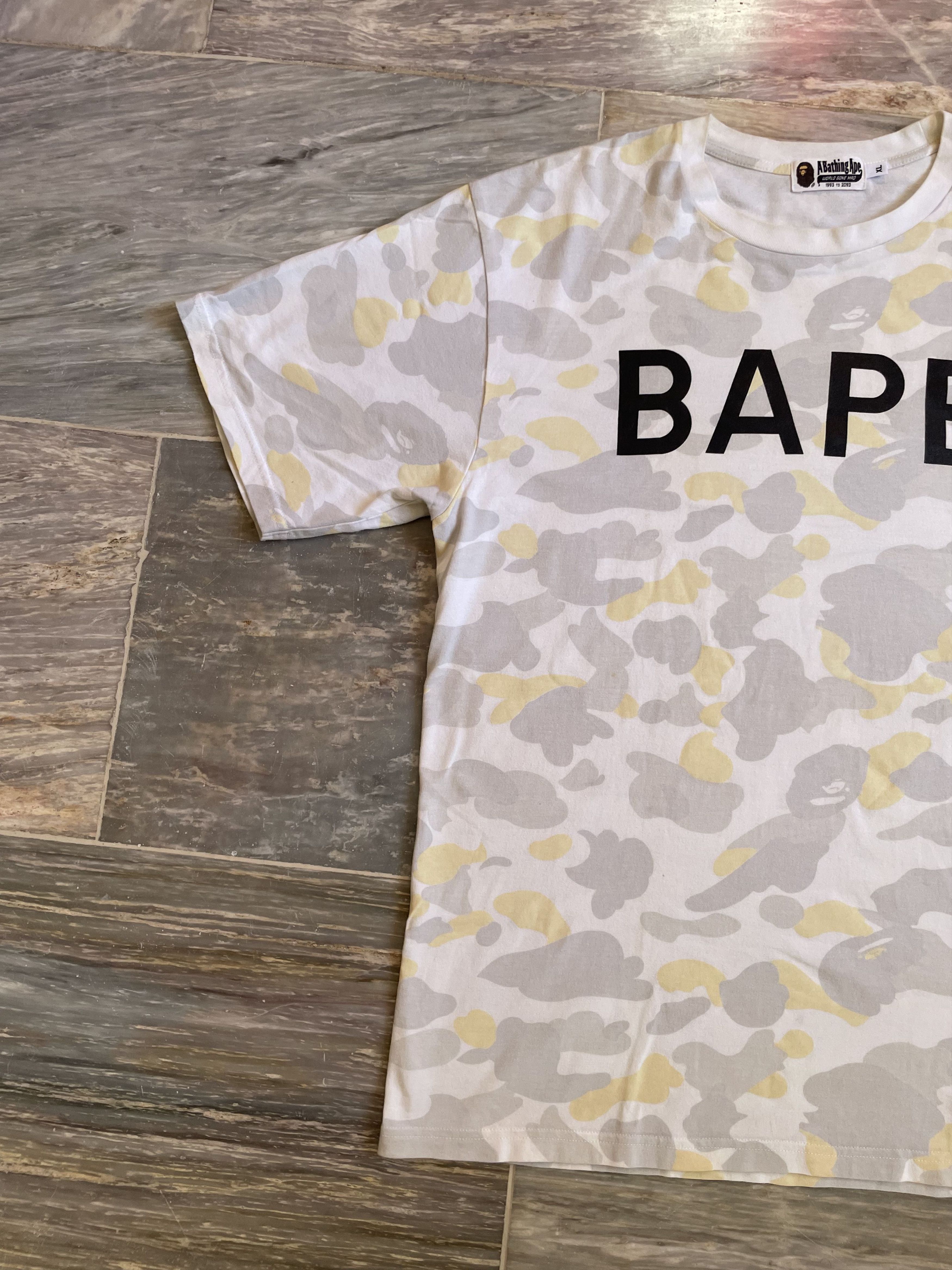 Bape Bape White Camo - GITD Shirt Size US XL / EU 56 / 4 - 3 Thumbnail