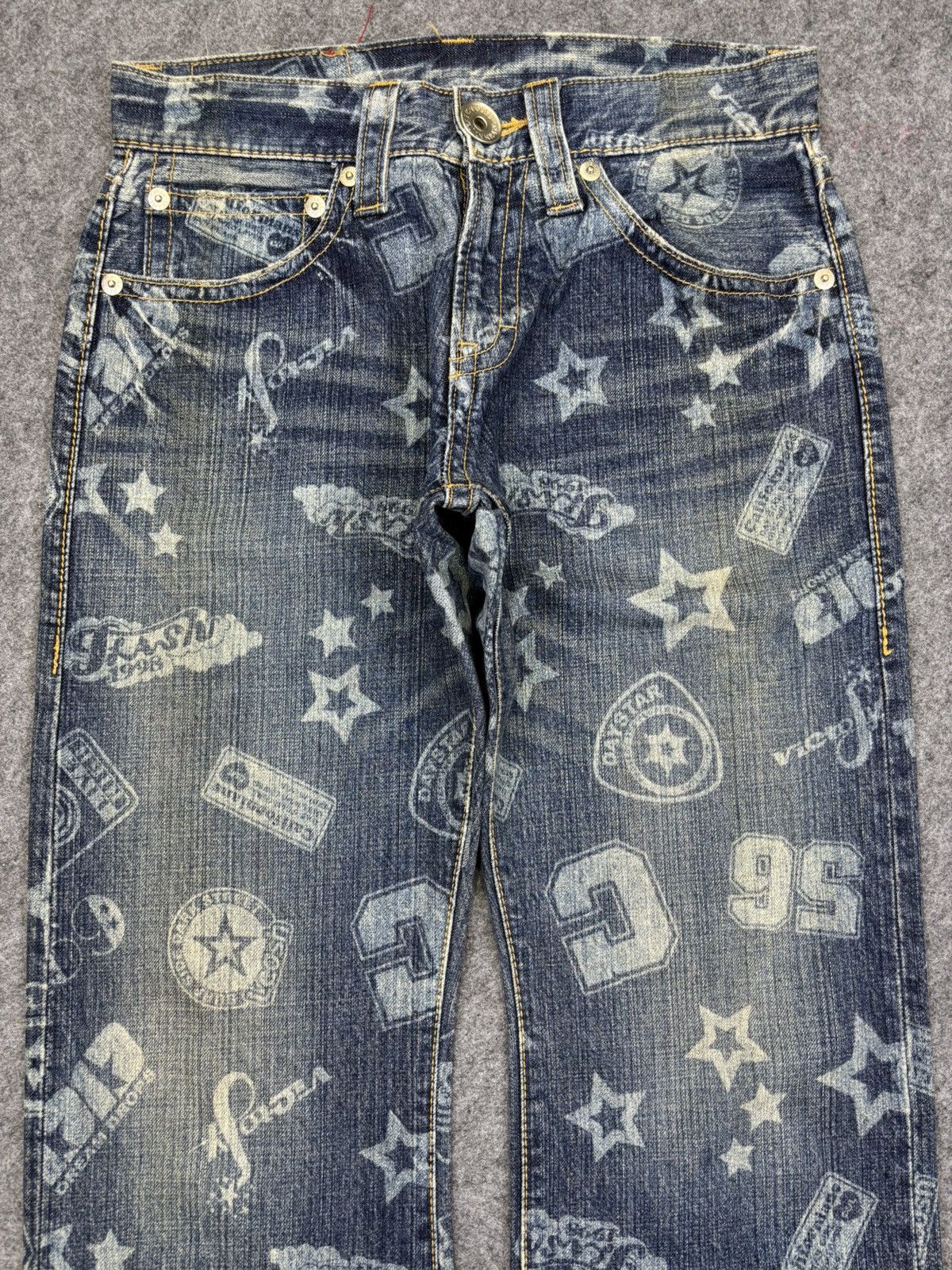 Japanese Brand CO&LU Japan Full Print Denim Hysteric Design Denim F749 Size US 30 / EU 46 - 3 Thumbnail