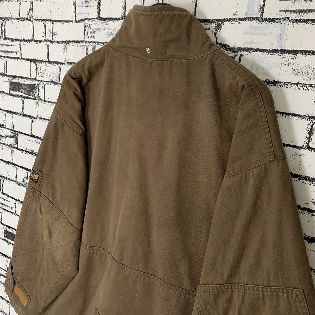 Napapijri Vintage Napapijri Voyage High Tenacity Thick Cotton Jacket Size US L / EU 52-54 / 3 - 9 Thumbnail