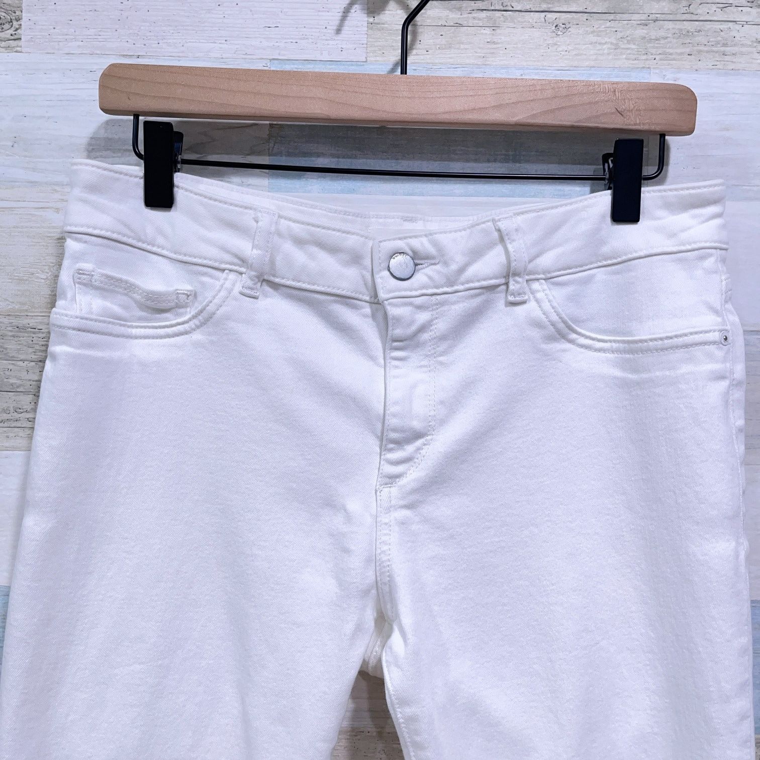 DL1961 DL1961 Margaux Instasculpt Ankle Skinny Jeans White 30 Size 30" / US 8 / IT 44 - 2 Thumbnail