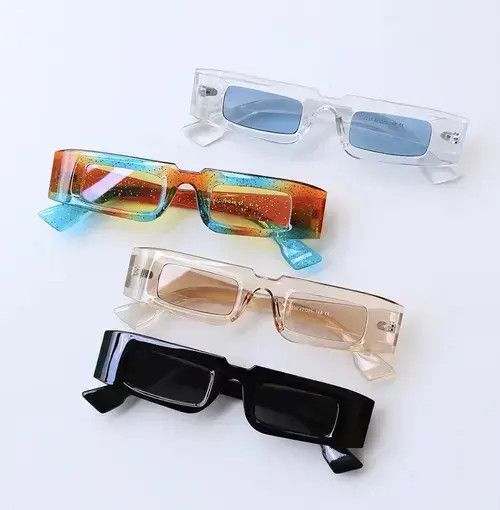 Electric Visual × Vintage Vintage square frame sunglasses Size ONE SIZE - 3 Thumbnail