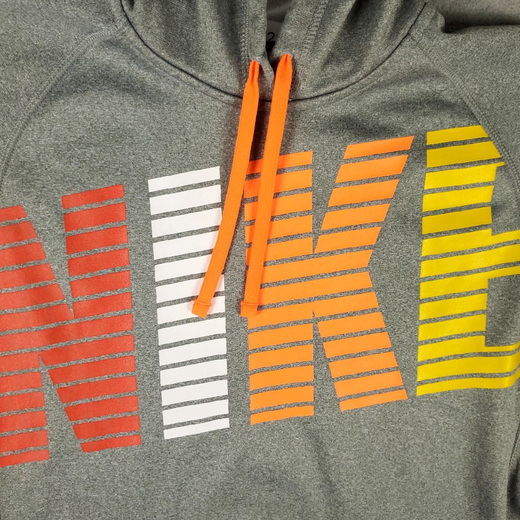 Nike Nike Sweatshirt Womens Medium Gray Therma-Fit Pullover Hoodie Sweatshirt Hoodie Size M / US 6-8 / IT 42-44 - 3 Thumbnail