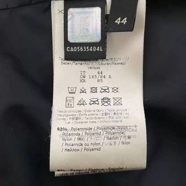 Fendi FENDI Men's Black Lapel Long-Sleeve Coat. Size US S / EU 44-46 / 1 - 3 Thumbnail