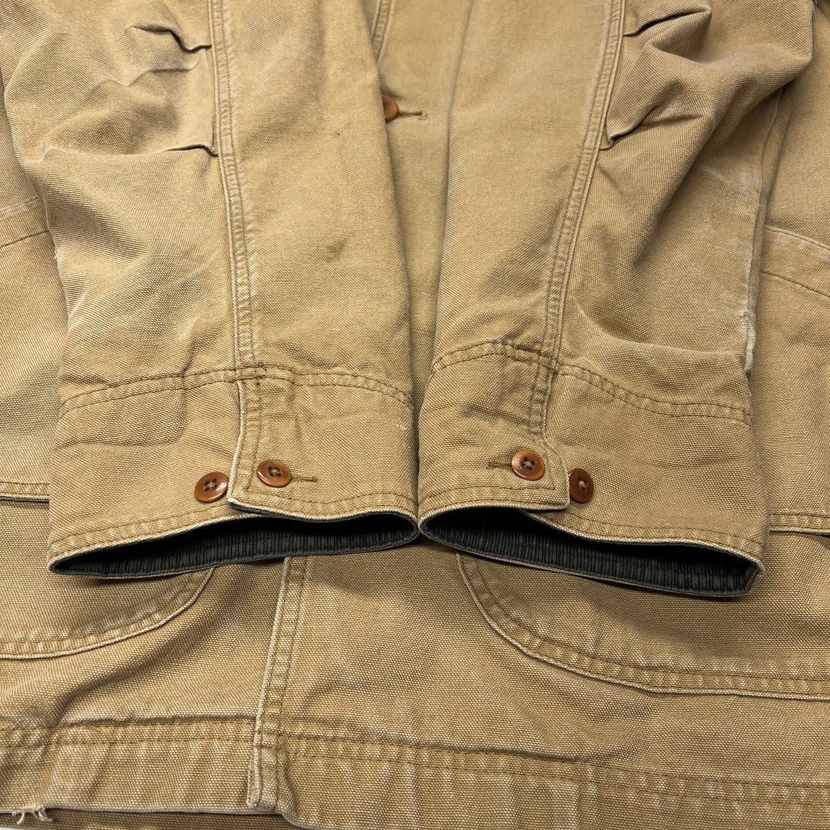 L.L. Bean × Vintage LL Bean Coat Brown Chore Barn Jacket Flannel Lined Canvas Size US XL / EU 56 / 4 - 12 Thumbnail