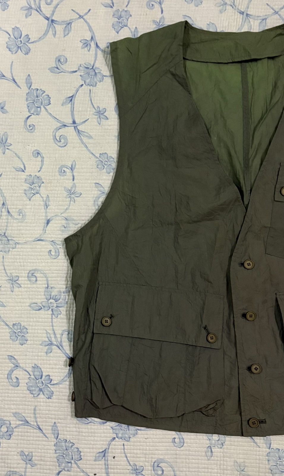 Yohji Yamamoto Yohji Yamamoto Y’s For Men Nylon Vest Size US M / EU 48-50 / 2 - 2 Thumbnail