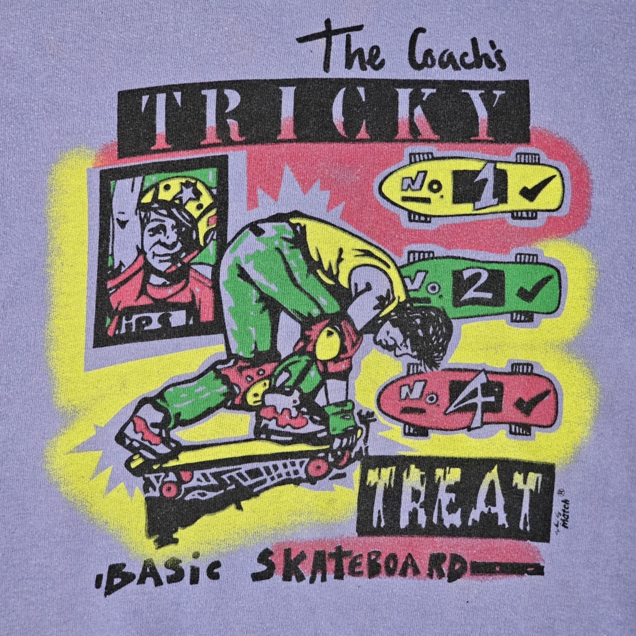 Vintage Basic Skateboard 90s West Germany Skateboarding Sweatshirt Size US L / EU 52-54 / 3 - 3 Thumbnail