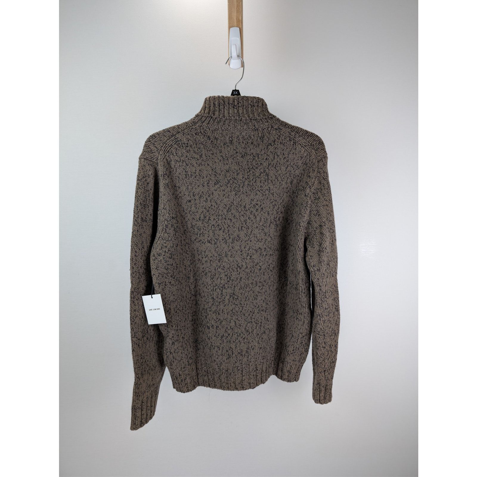 Aime Leon Dore o1rshd1 Marled Turtleneck sweatshirt sweater in Laurel Oak Size US L / EU 52-54 / 3 - 9 Thumbnail