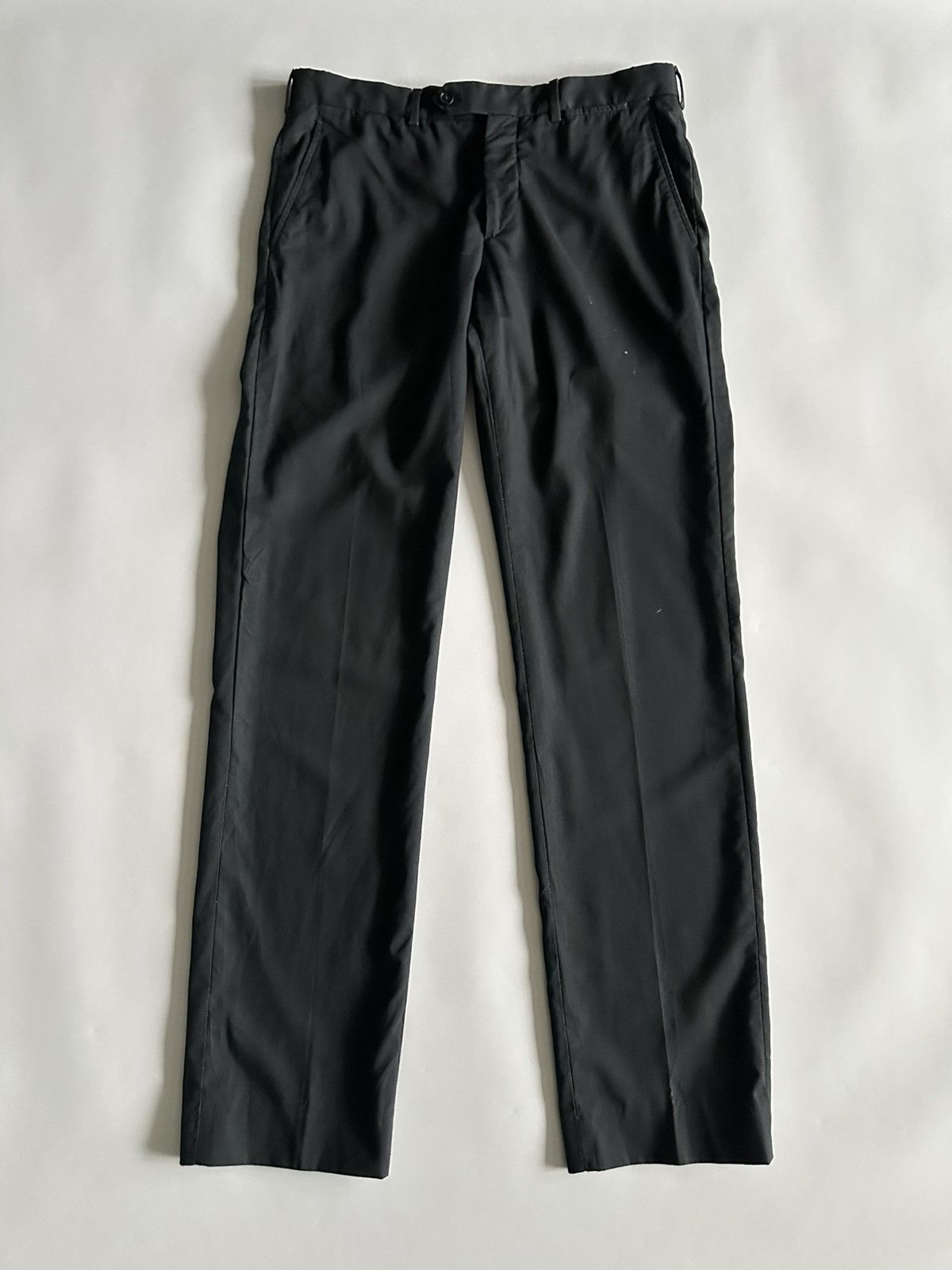 Prada Prada SS10 Coated Wool Pants Size US 32 / EU 48 - 4 Thumbnail