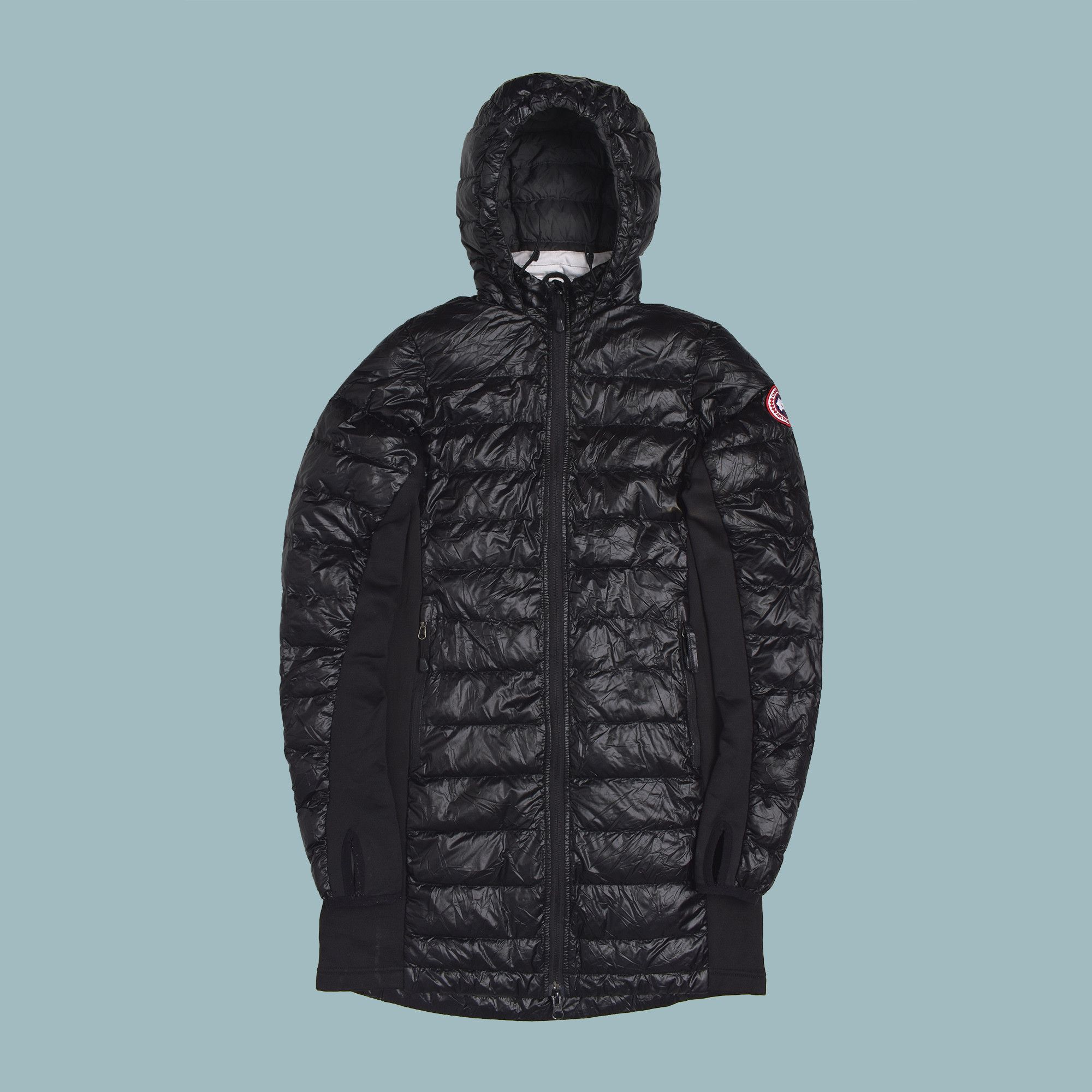 Canada Goose CANADA GOOSE HyBridge® Lite Hooded Coat BLACK Lightly used Size XS / US 0-2 / IT 36-38 - 1 Thumbnail