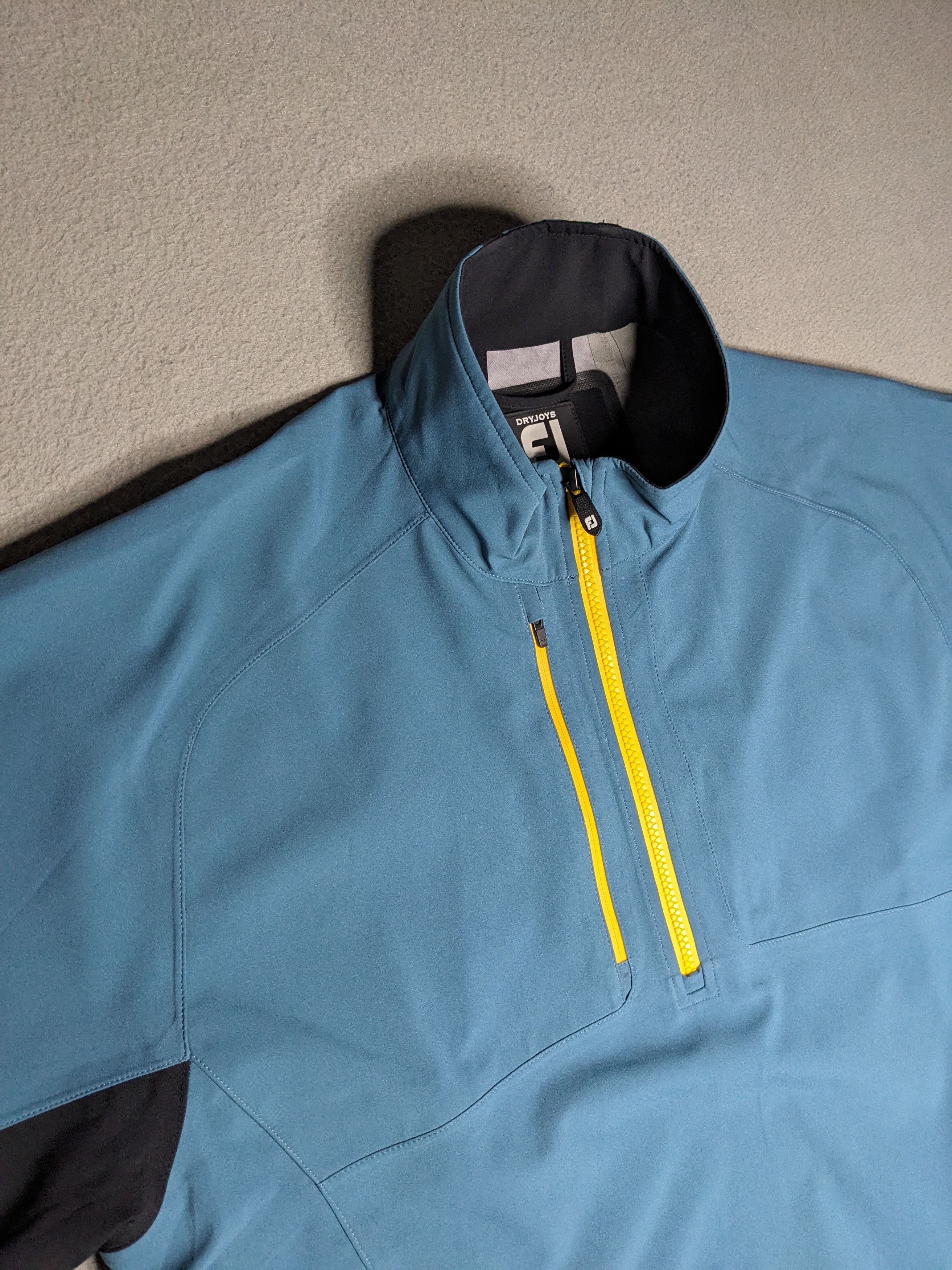 Footjoy Footjoy Dryjoys Tour XP 1/4 Zip Short Sleeve Golf Jacket Size US M / EU 48-50 / 2 - 3 Thumbnail