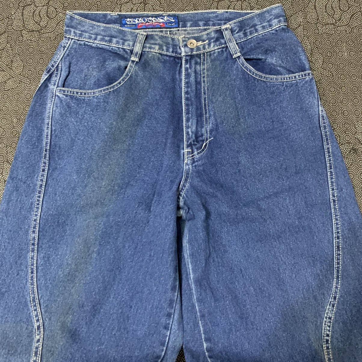 JNCO JNCO Dryer Jeans Long Pants Art Embroidered Size US 30 / EU 46 - 2 Thumbnail