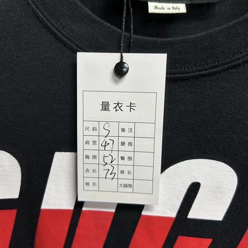 Gucci Gucci The latest black blade print pattern logo short sleev Size US S / EU 44-46 / 1 - 4 Thumbnail