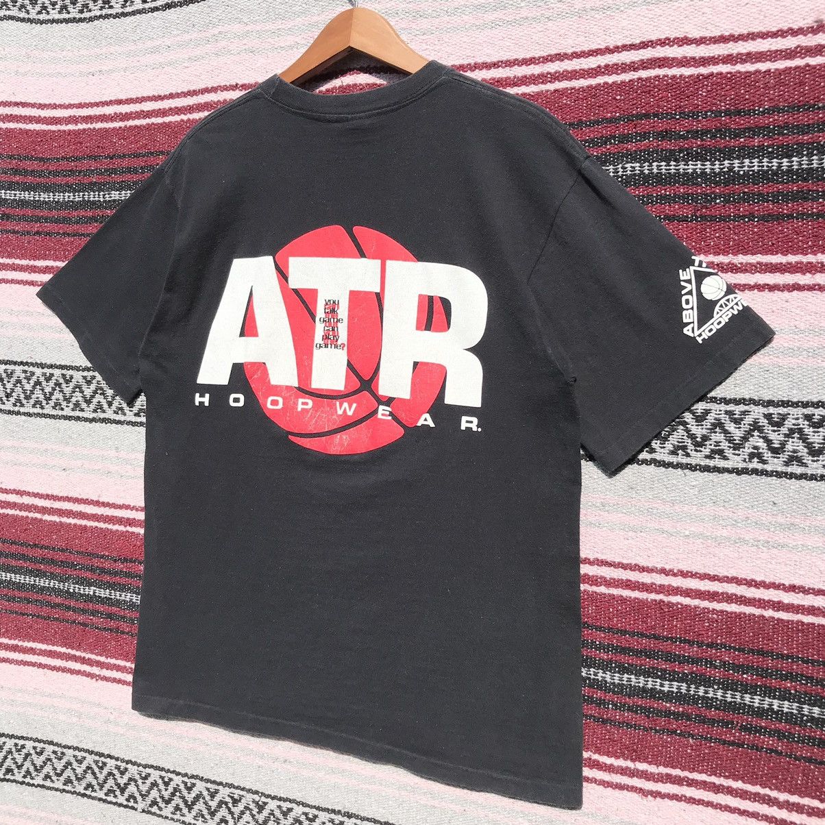 Above the Rim × NBA × Vintage Vintage 90s Above The Rim Hoopwear Tee SunFaded Size US L / EU 52-54 / 3 - 3 Thumbnail