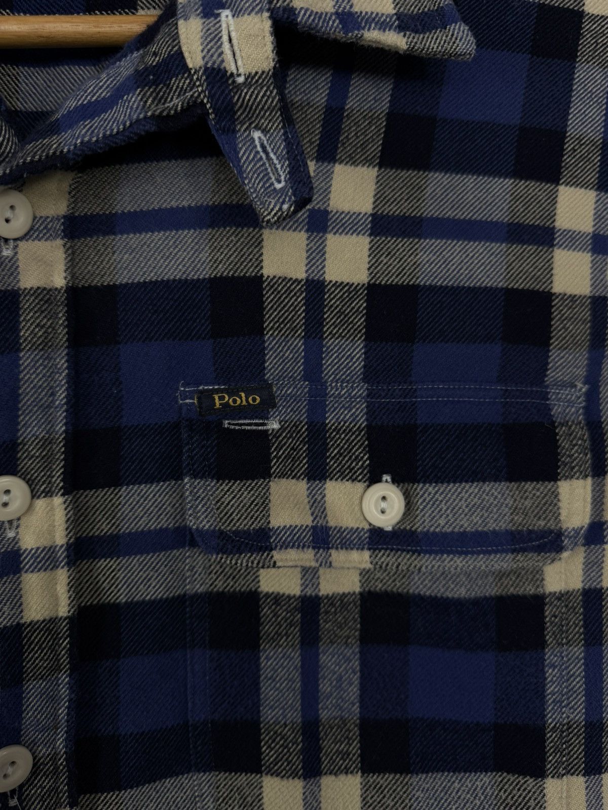 Polo Ralph Lauren Polo Ralph Lauren designer flannel shirt Size US L / EU 52-54 / 3 - 4 Thumbnail