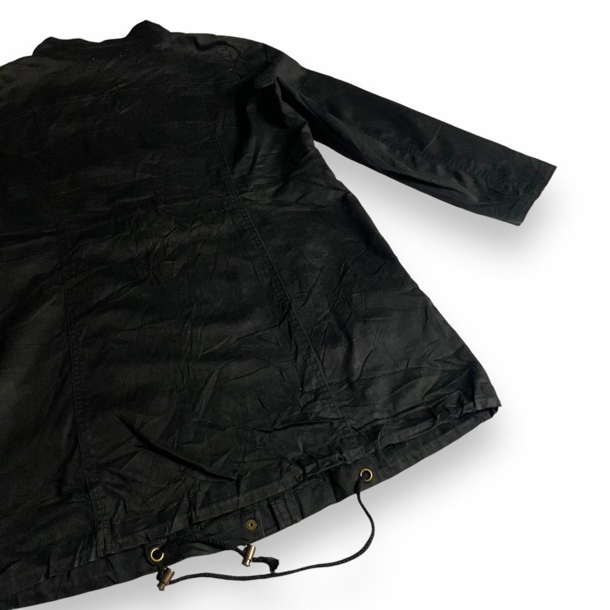 Japanese Brand × KMRii × Yasuyuki Ishii 🇯🇵 A.V.V STANDARD BONDAGE BUTTON UP FULL ZIP PARKA JACKET Size US M / EU 48-50 / 2 - 8 Thumbnail