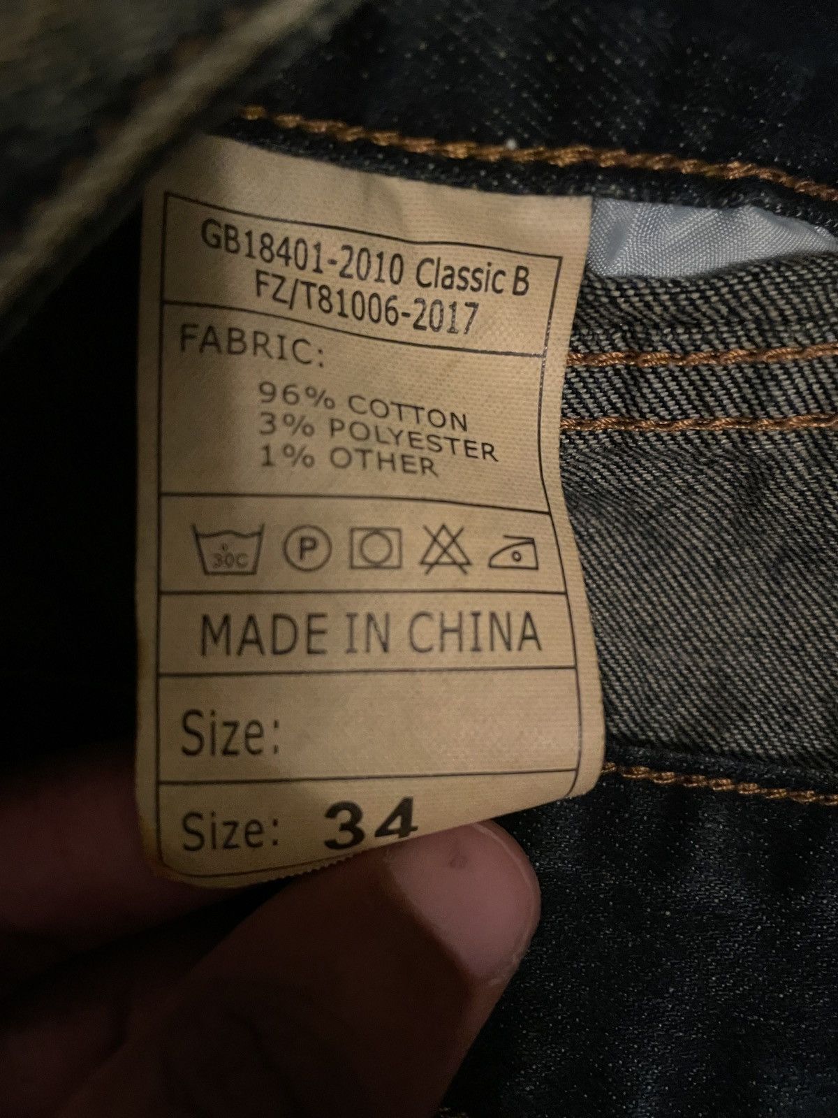 Vintage Vintage Jeans Size US 34 / EU 50 - 7 Thumbnail