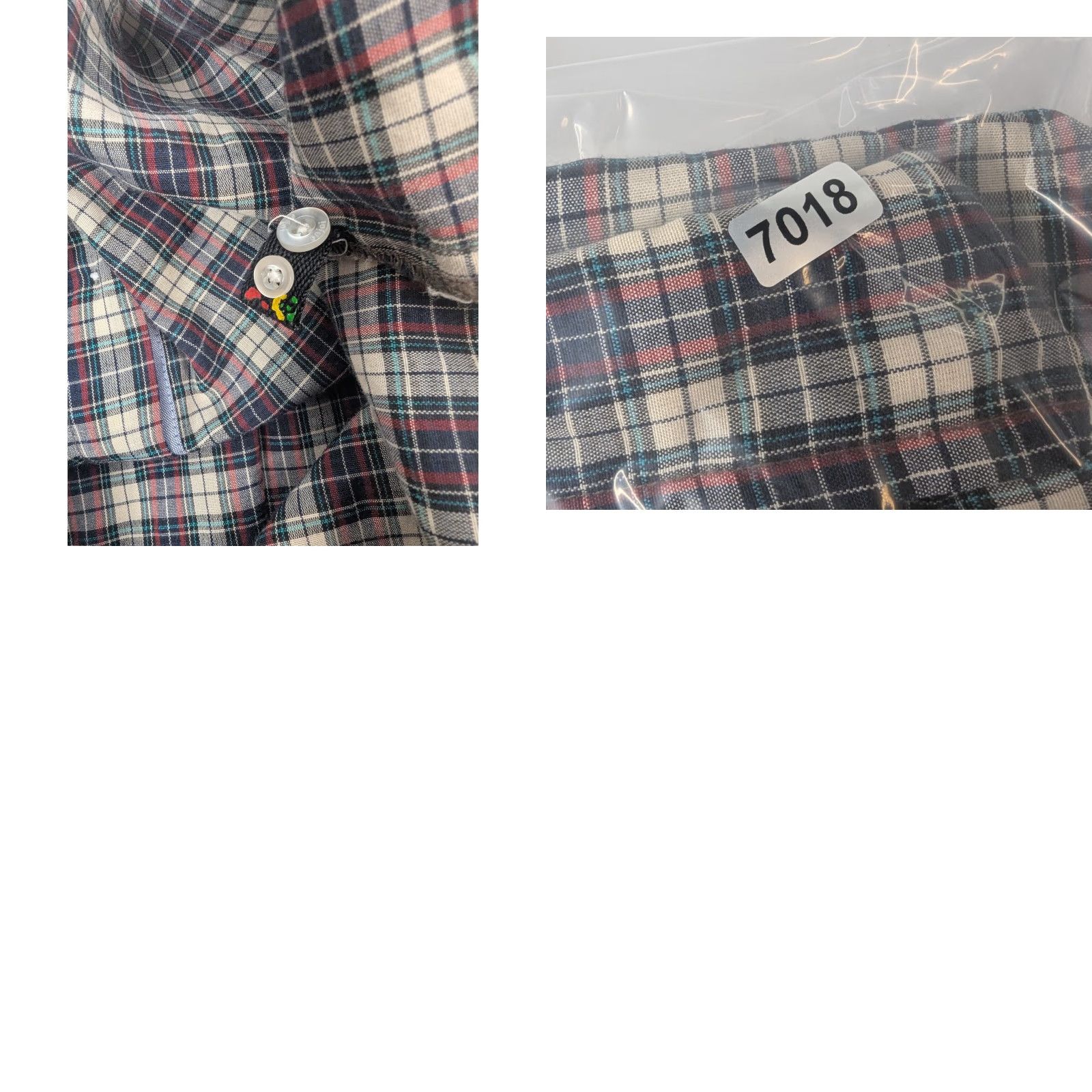 Enjoi Enjoi Shirt Plaid Button-Up Short Sleeve with Front Pocket M Multicolor Cotton Blend Mens Regular Size M Size US M / EU 48-50 / 2 - 8 Thumbnail