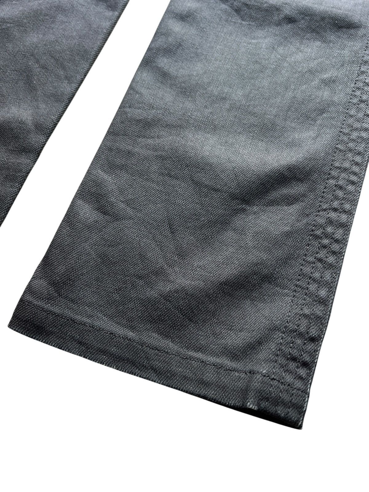 Alexander McQueen Alexander McQueen Coated Black Slim Jeans Size 30" / US 8 / IT 44 - 6 Thumbnail