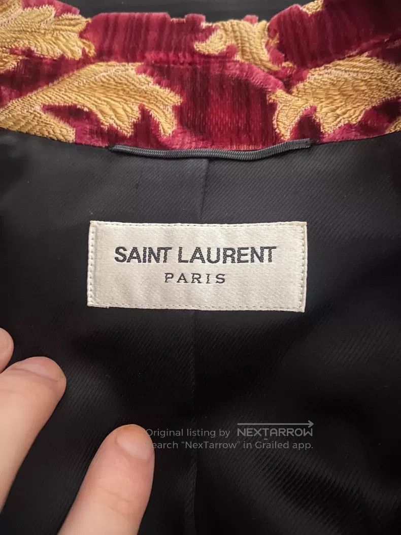 Saint Laurent Paris Saint Laurent Paris Velvet Gold Fringe Jacket i Size US M / EU 48-50 / 2 - 5 Thumbnail