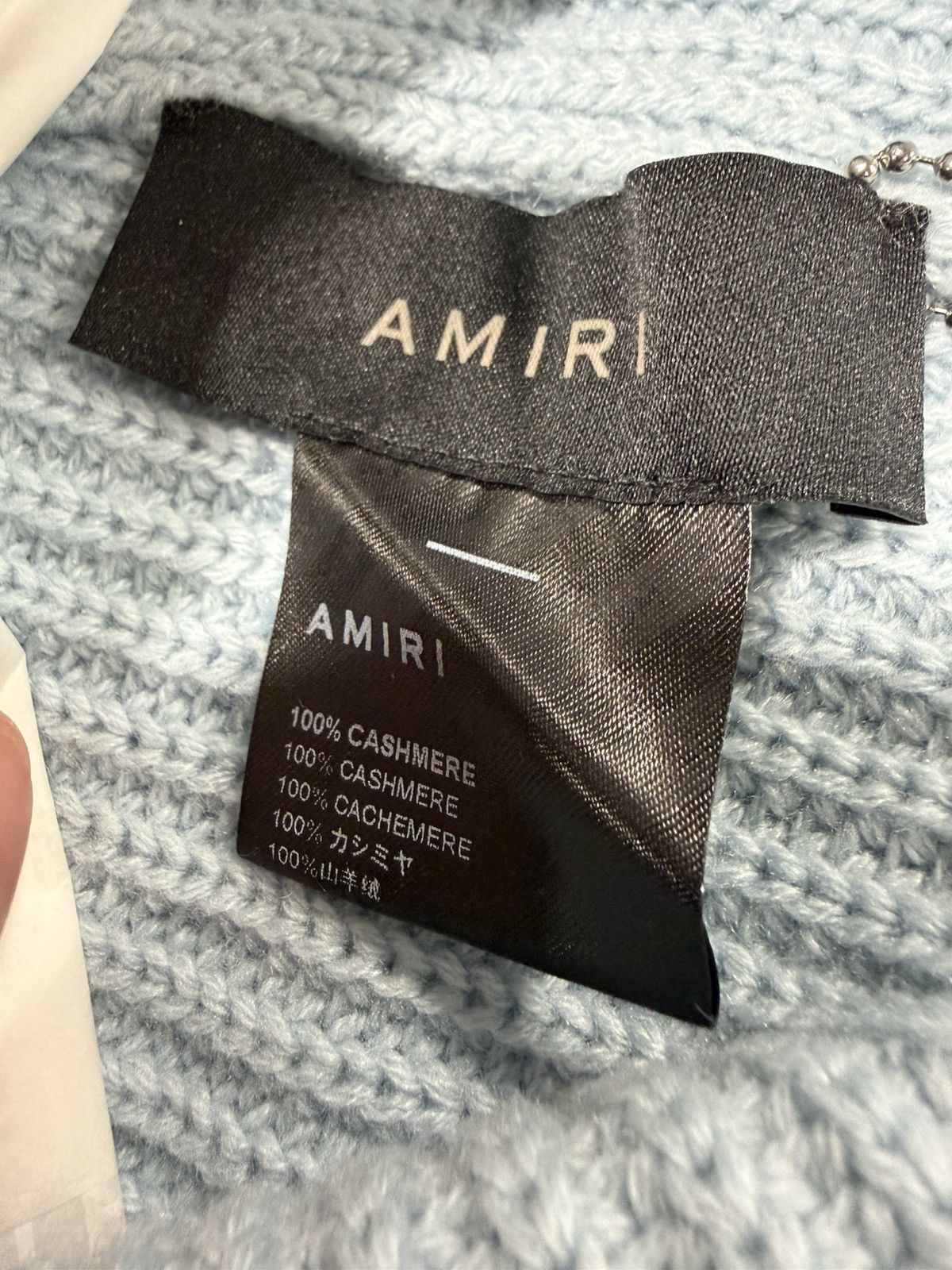Amiri Amiri MA Cashmere Beanie NEW 550$ Size ONE SIZE - 3 Thumbnail