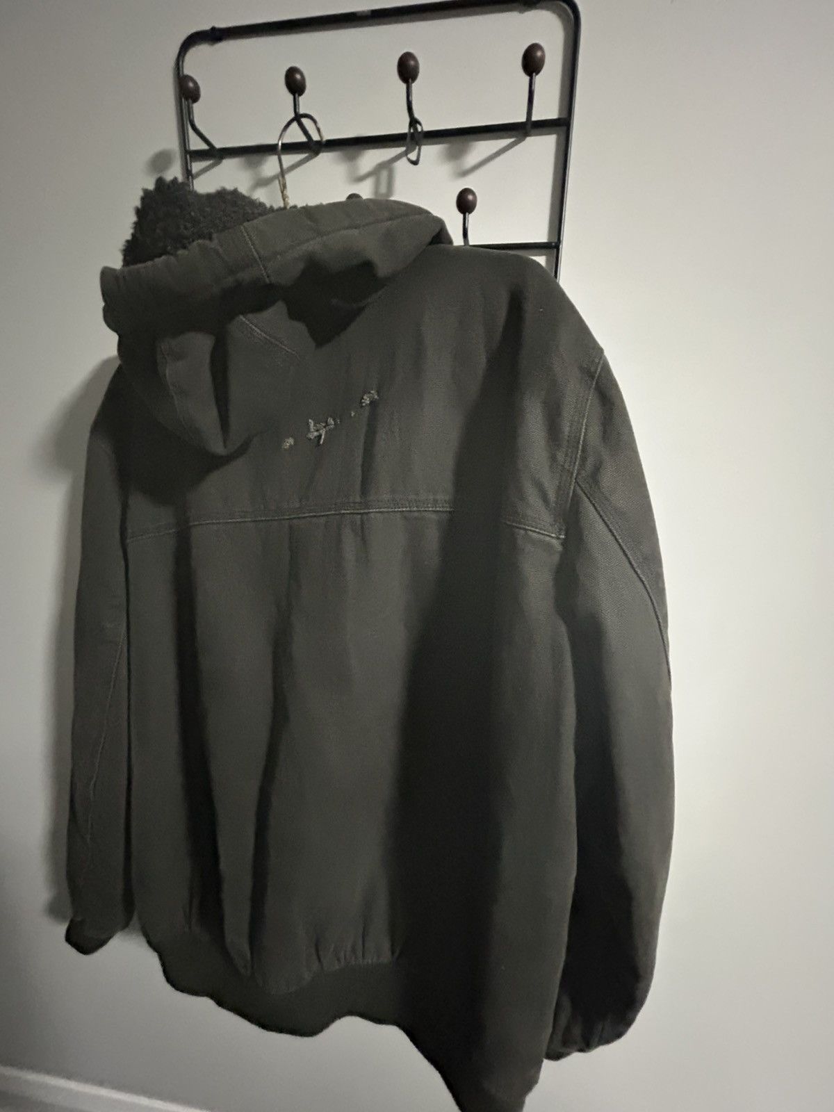 Carhartt × Vintage Vintage hooded heavy weight coat Size US L / EU 52-54 / 3 - 2 Thumbnail