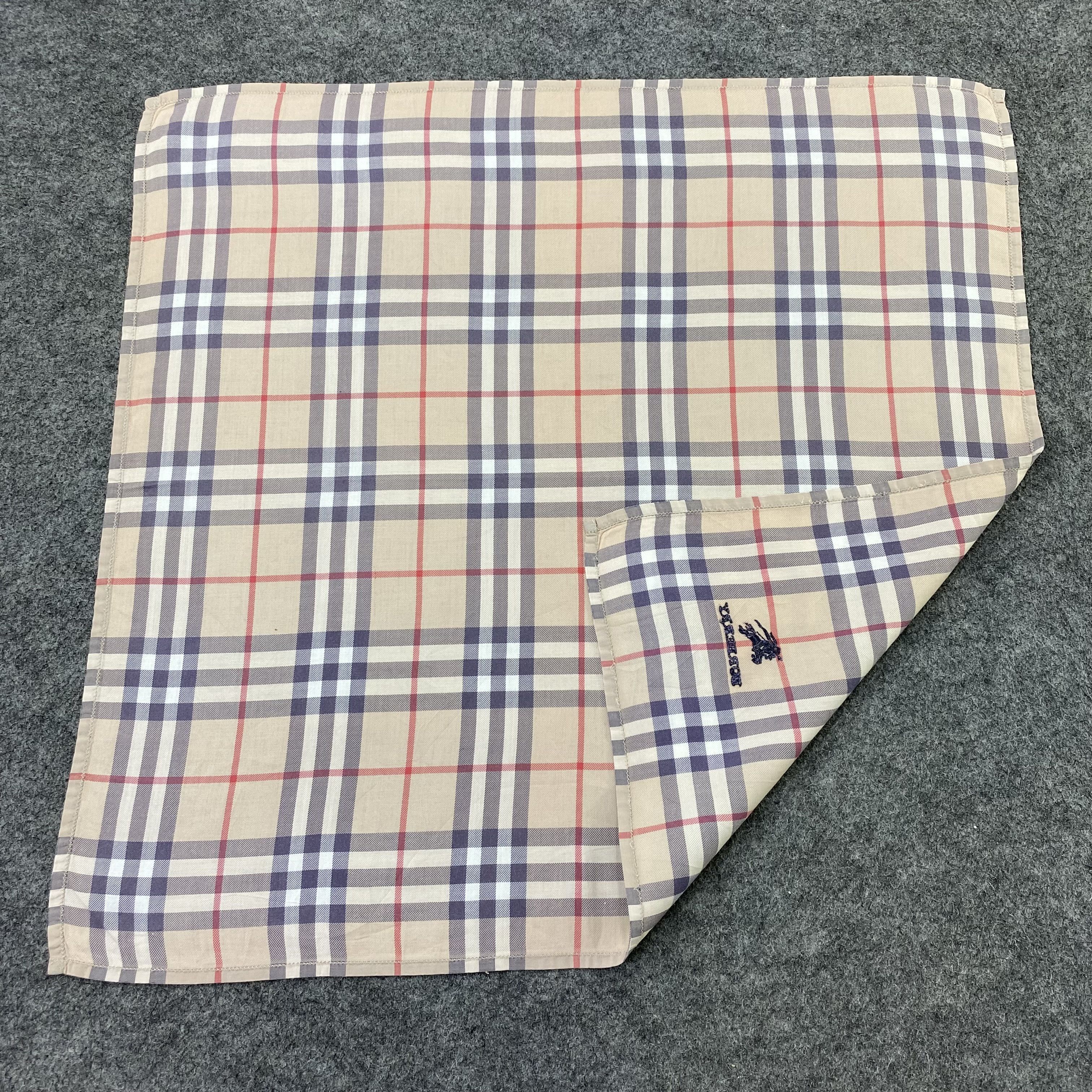Burberry Burberry Handkerchief Neckerchief Bandana-B1746 Size ONE SIZE - 5 Thumbnail