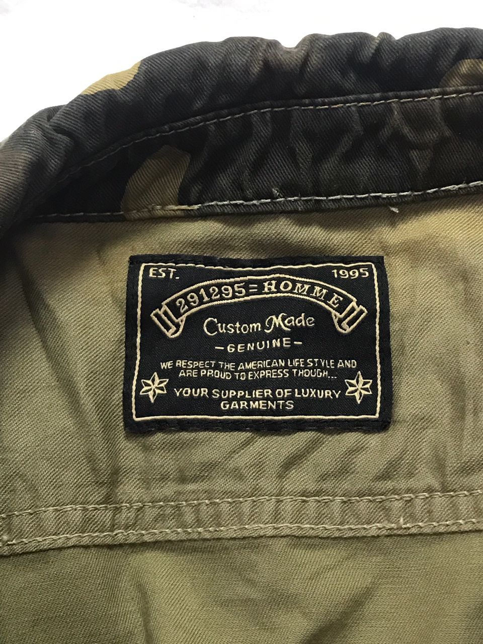 Japanese Brand 291295-Homme Military Jacket(Unisex) Size US M / EU 48-50 / 2 - 10 Thumbnail