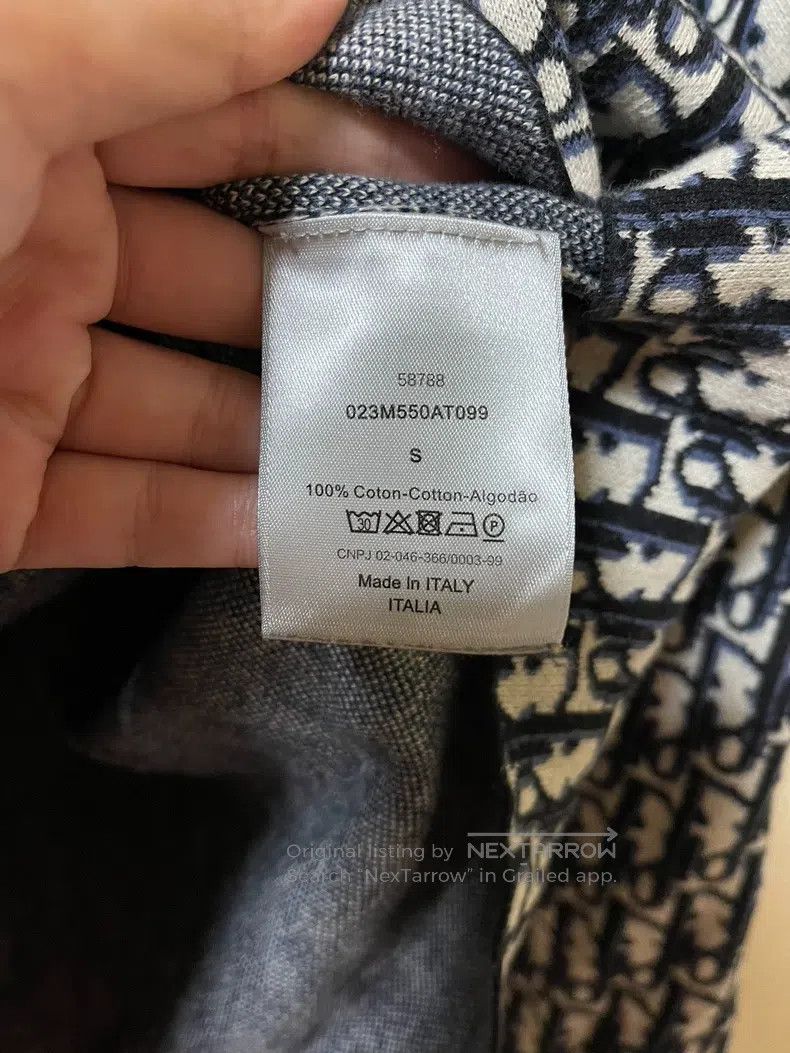 Dior Dior Oblique shirt Size US S / EU 44-46 / 1 - 5 Thumbnail
