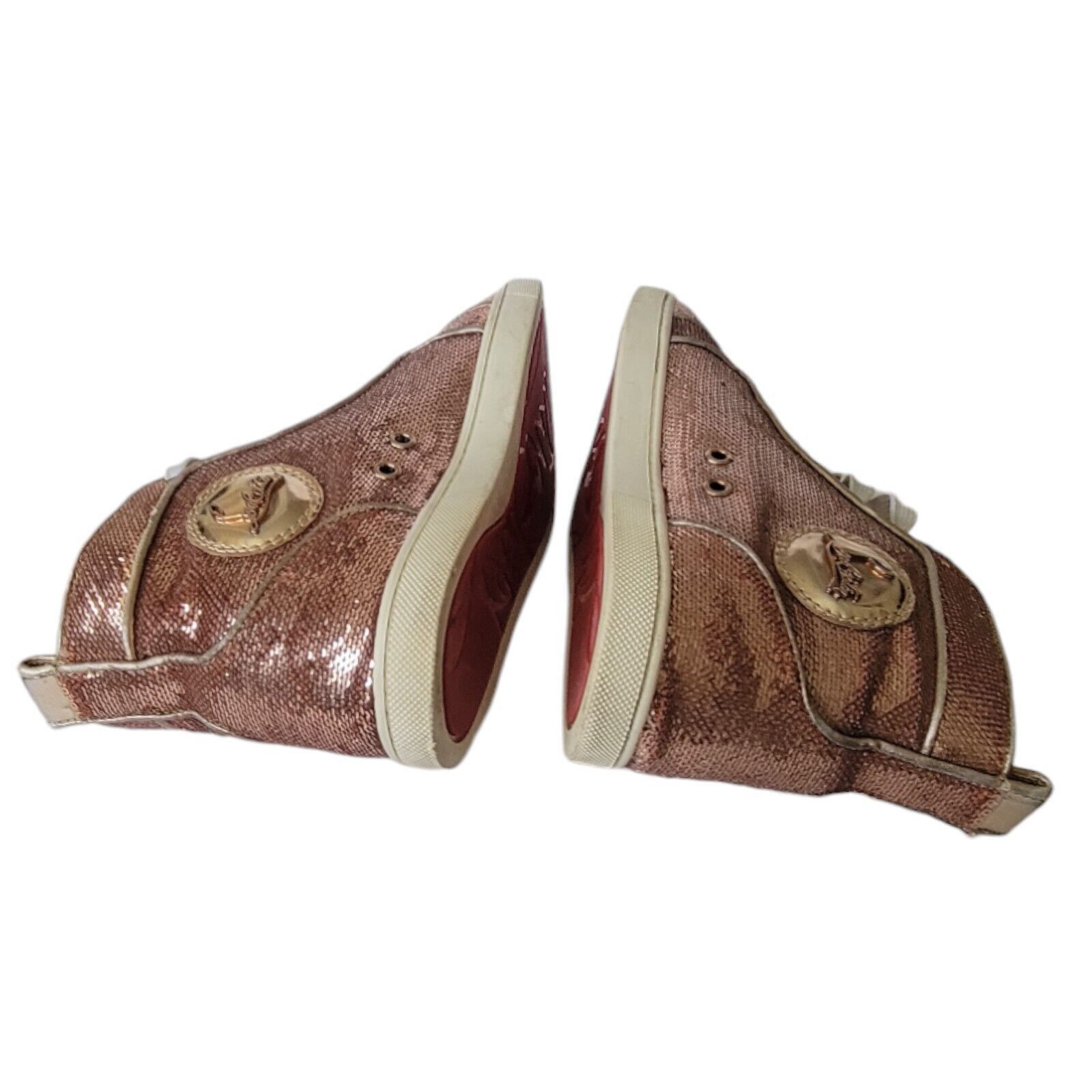 Christian Louboutin Christian Louboutin Woman Orlato Sequin Hi High Top Size 37 Size US 6.5 / IT 36.5 - 5 Thumbnail
