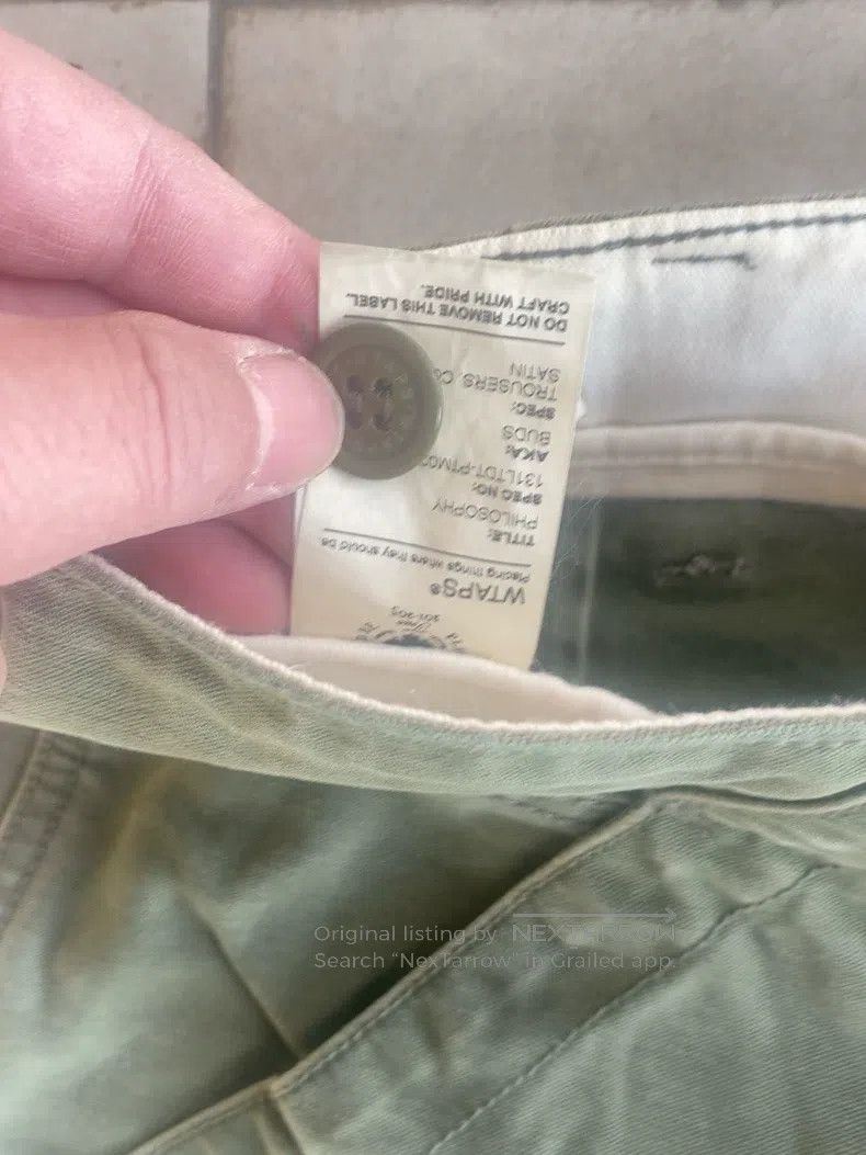 Wtaps Wtaps size 3 Green Pants Size US 41 - 3 Thumbnail