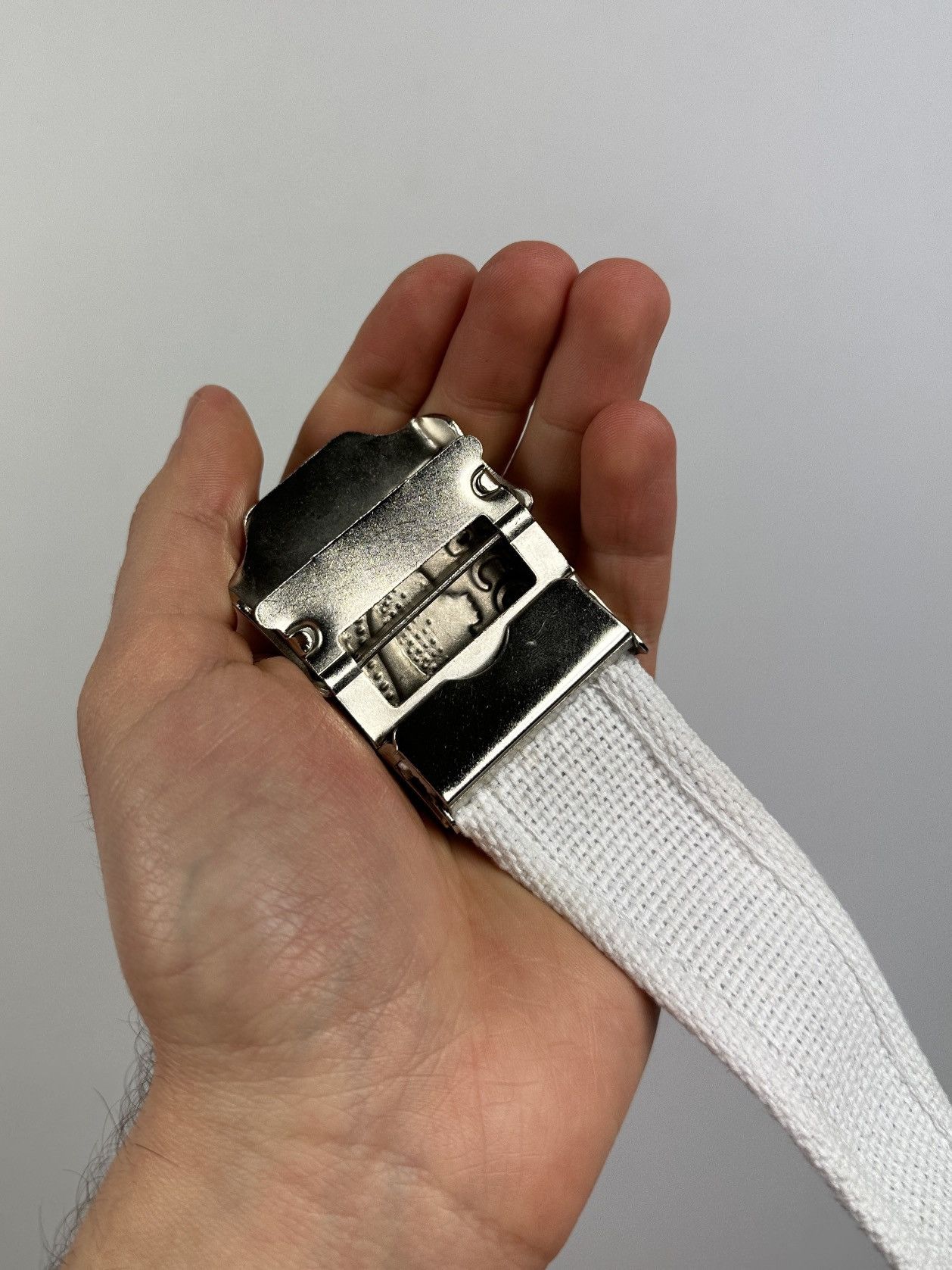 Lacoste × Vintage Vintage Y2K Lacoste Monogram Spell Logo Belt Size ONE SIZE - 3 Thumbnail
