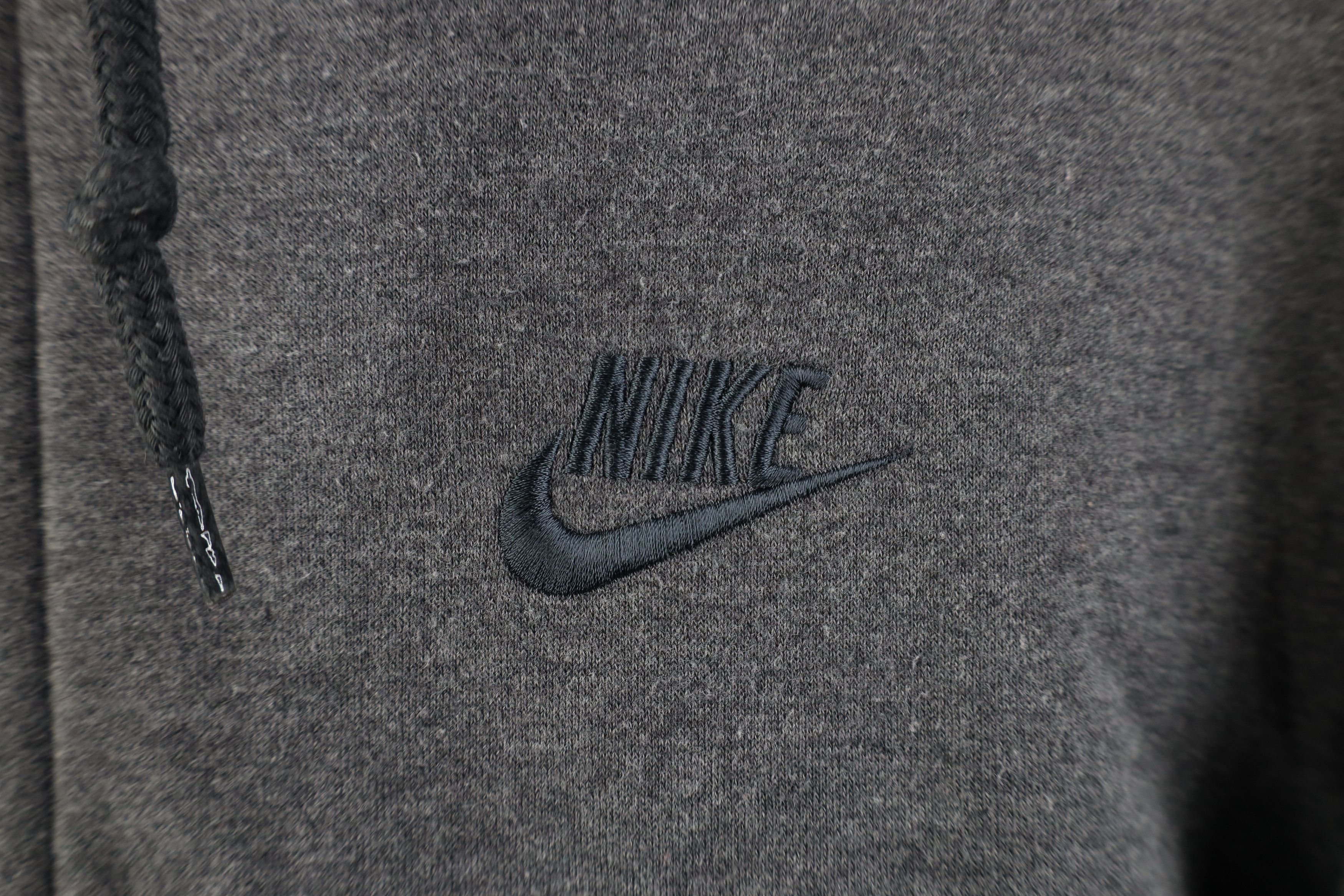 Nike Vintage Y2K Nike Mini Swoosh Heavyweight Full Zip Hoodie Size US XL / EU 56 / 4 - 4 Thumbnail