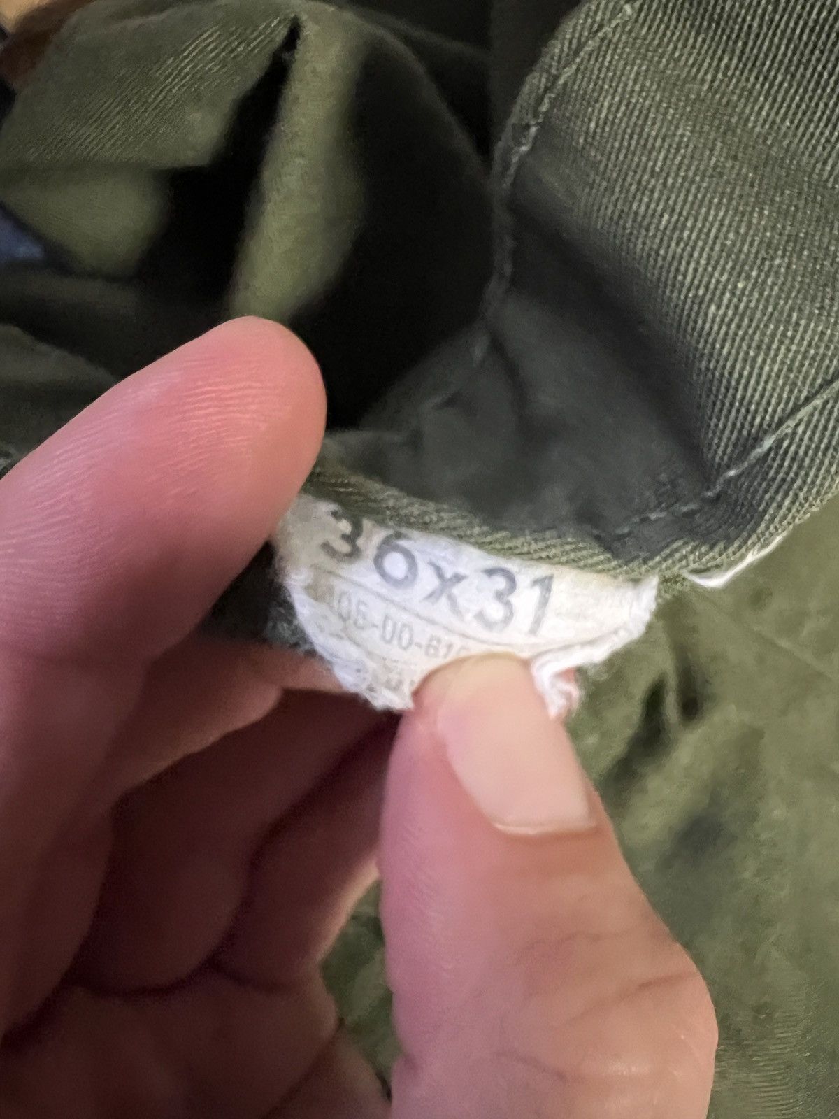 Vintage Vintage Military Fatigues OG 107 Korean War WW11 Trousers | Grailed