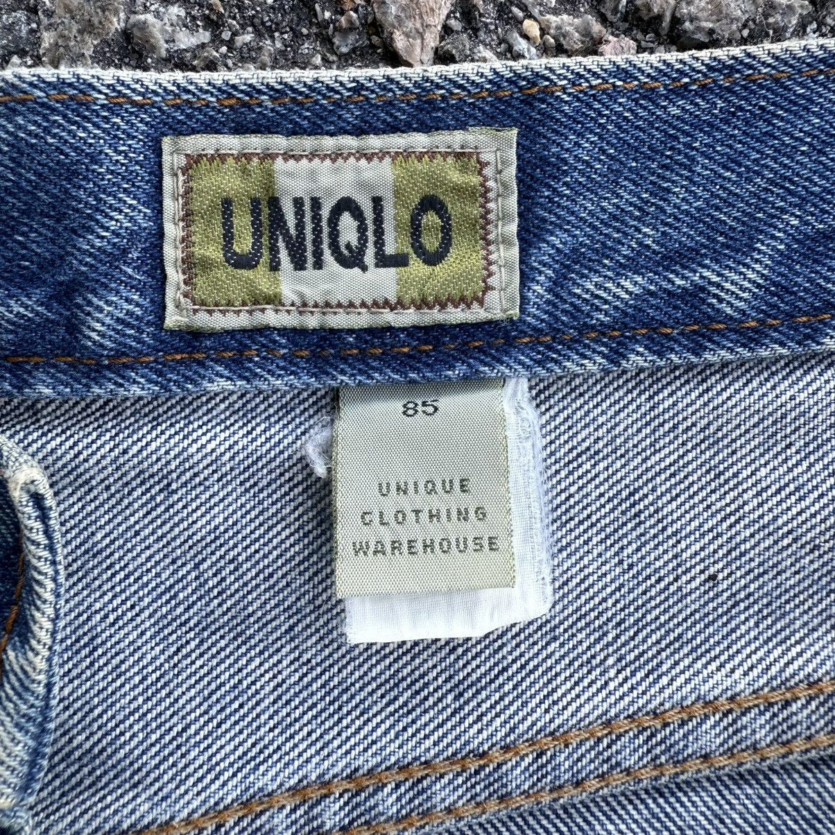 Warehouse VINTAGE WEREHOUSE x UNIQLO FADED JEAN DENIM PANTS Size US 34 / EU 50 - 13 Thumbnail