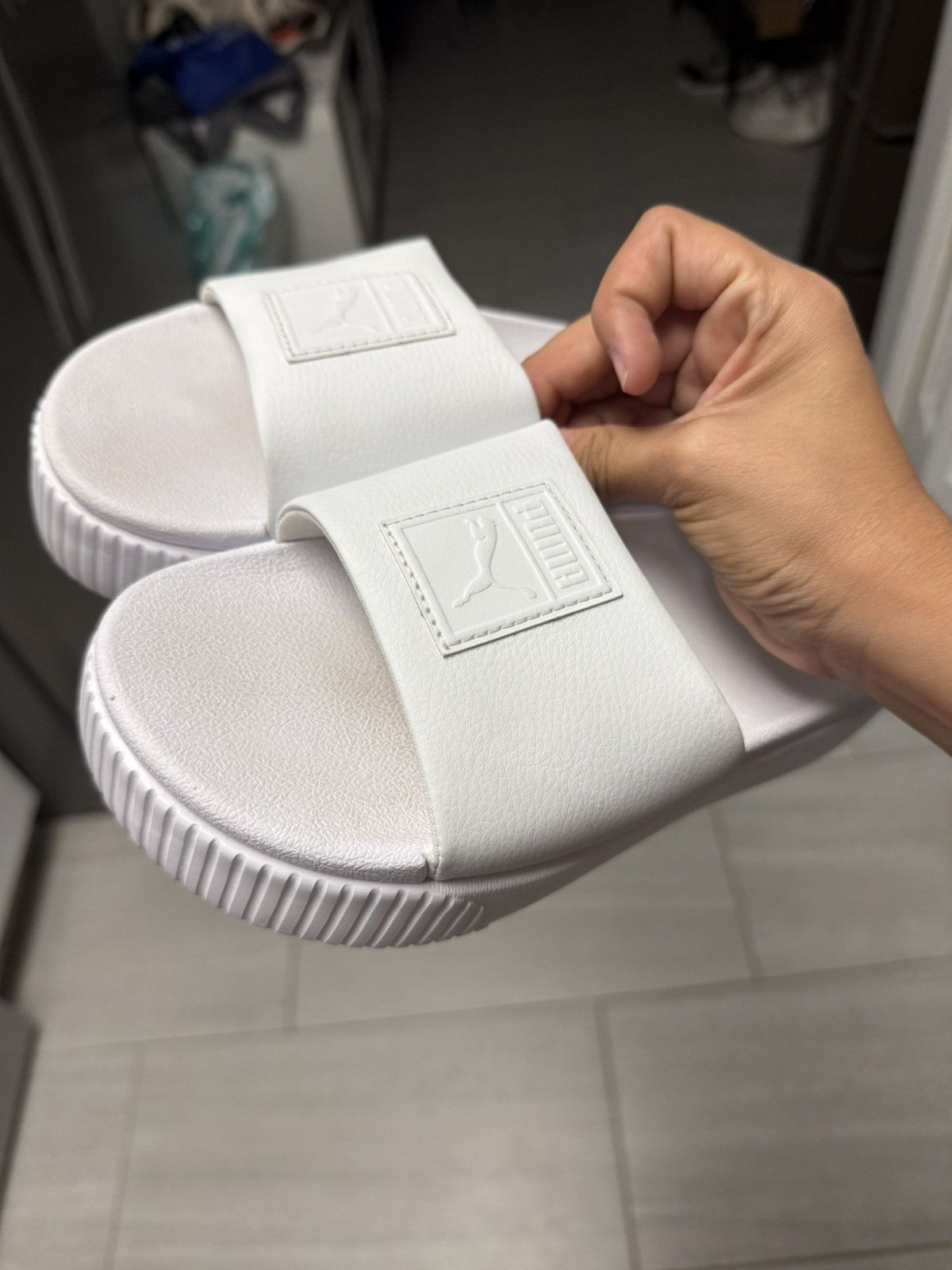 Puma PUMA Platform Slide 'White' Size US 7.5 / IT 37.5 - 2 Thumbnail