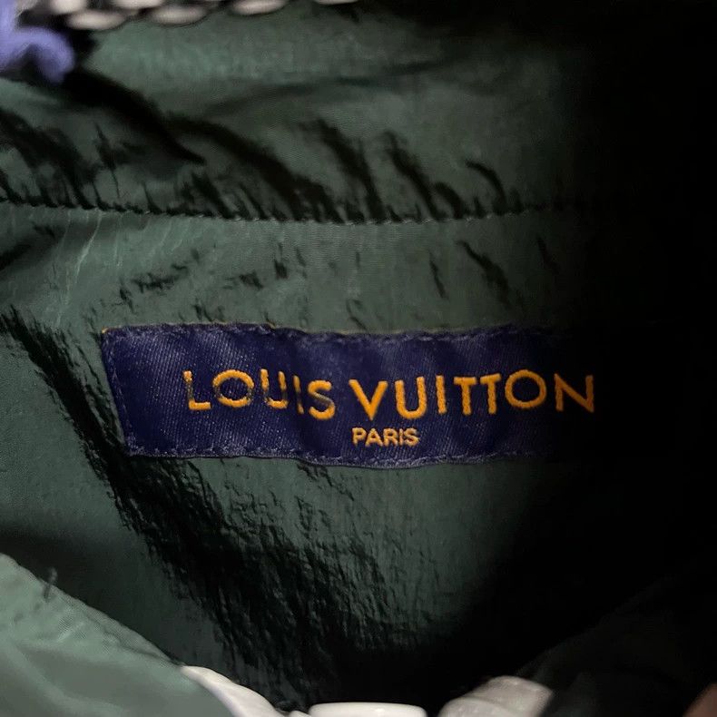 Louis Vuitton Louis Vuitton White Patchwork Alphabet Print Zip Hooded Ba Size US M / EU 48-50 / 2 - 3 Thumbnail