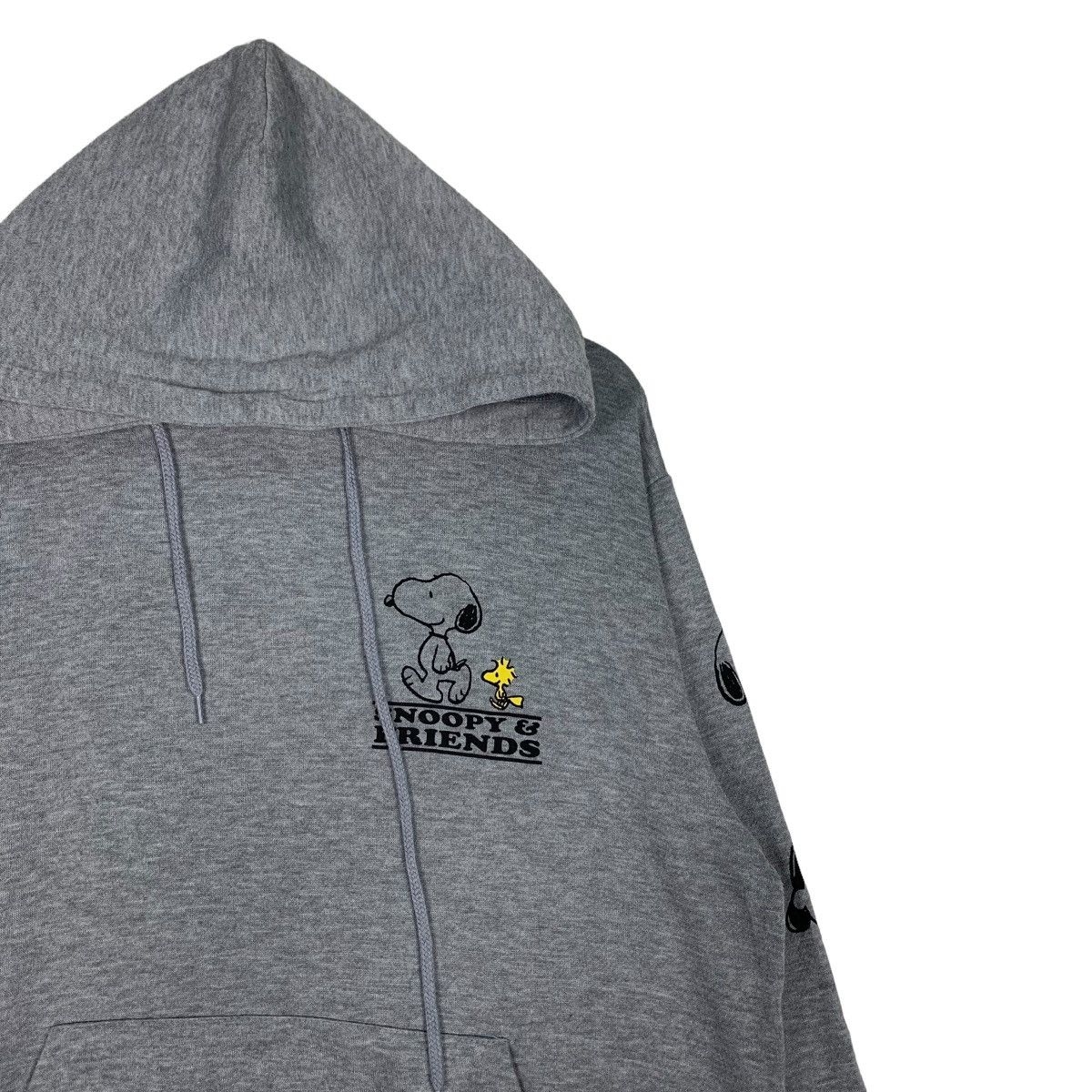 Peanuts PEANUTS Snoopy Sleeve Logo Pullover Hoodies #0773-C35 Size US L / EU 52-54 / 3 - 6 Thumbnail