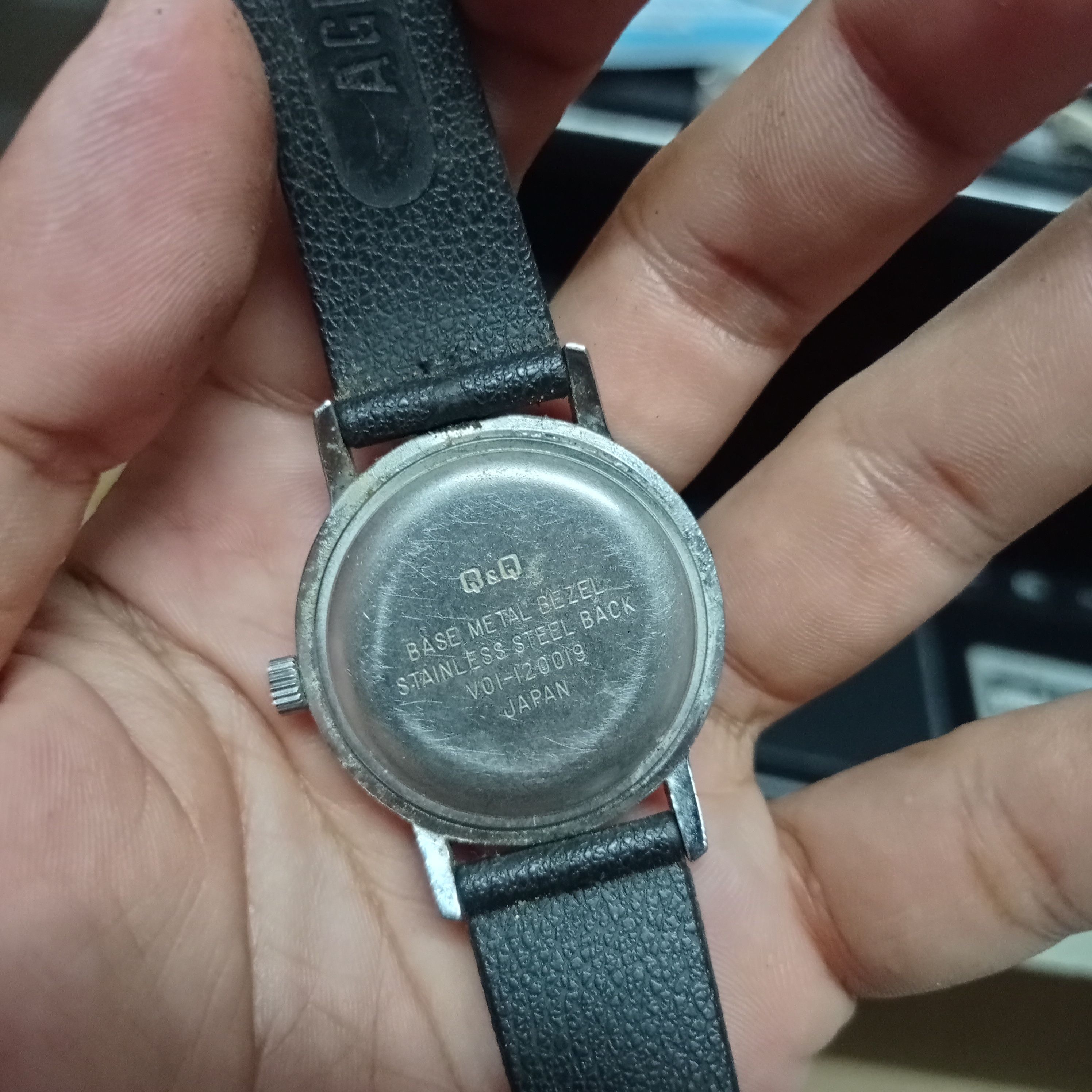 Japanese Brand Vintage Retro Q&Q Automatic Hand winding Watch (JAPAN WATCH) Size ONE SIZE - 8 Thumbnail