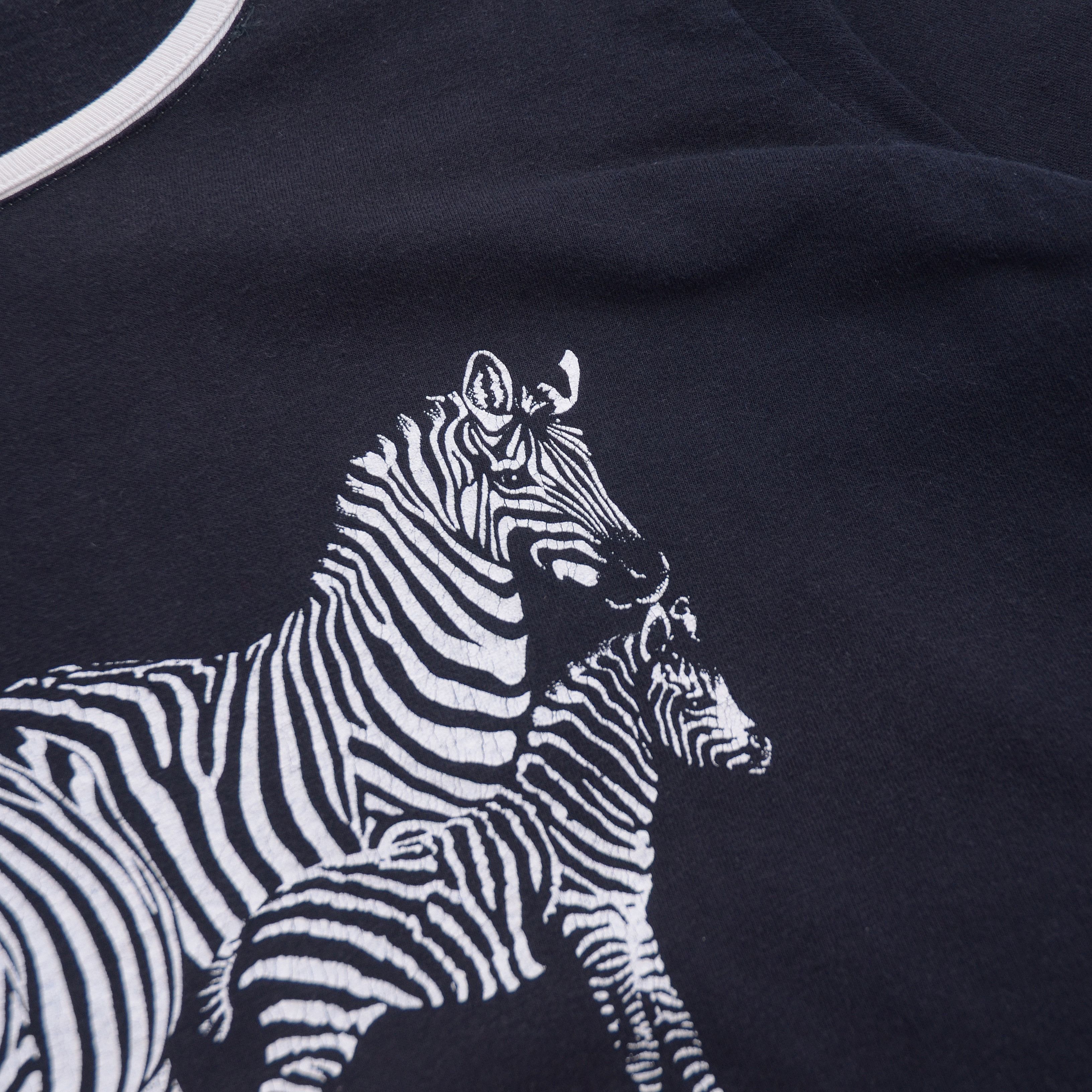Vintage Vintage 80s Harlequin Zebras Single Stitch Rare T-shirt USA Size US M / EU 48-50 / 2 - 5 Thumbnail