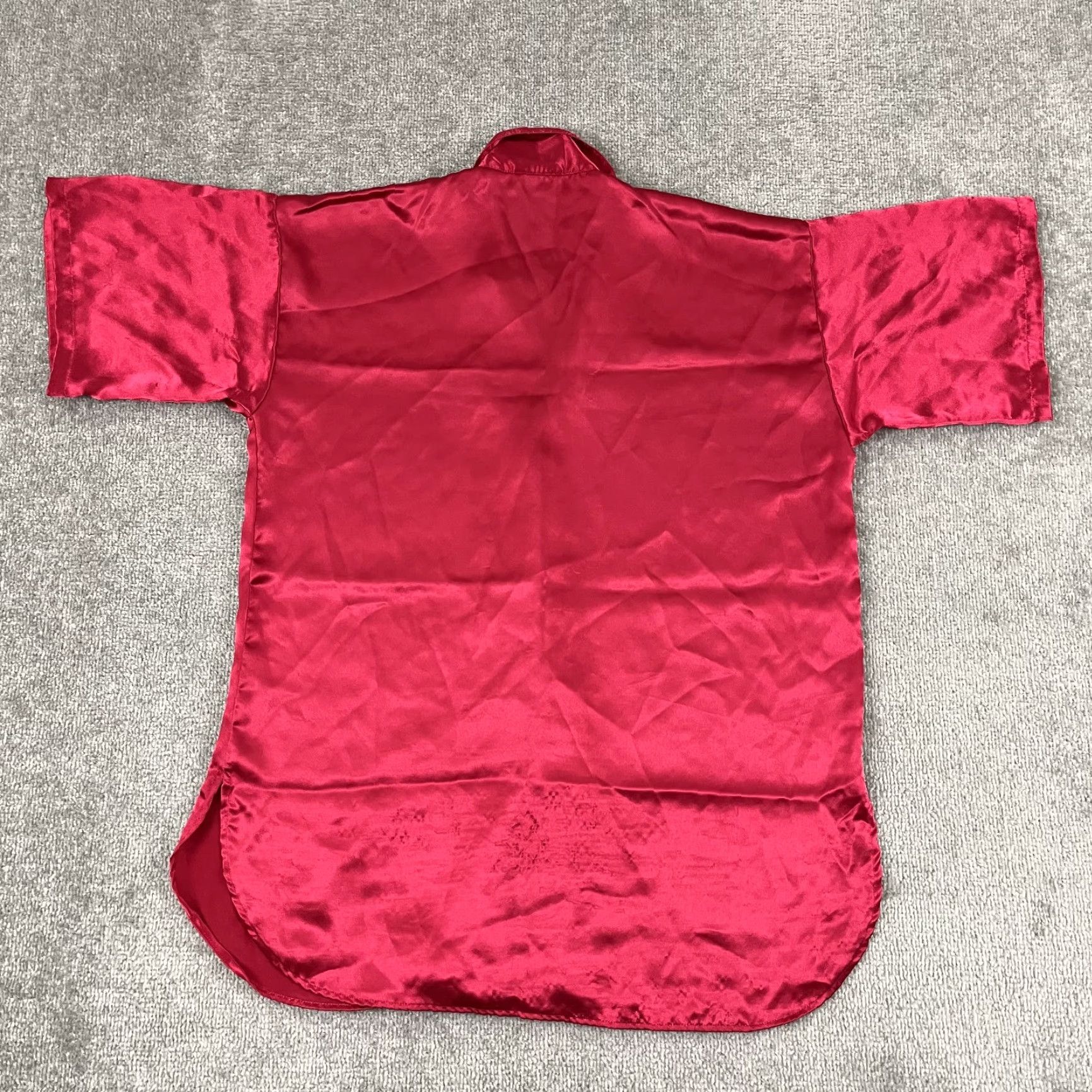 Victoria's Secret Vintage Victoria's Secret Shirt Womens P/S Petite Small Red Pajama Sleep Button Size S / US 4 / IT 40 - 7 Thumbnail