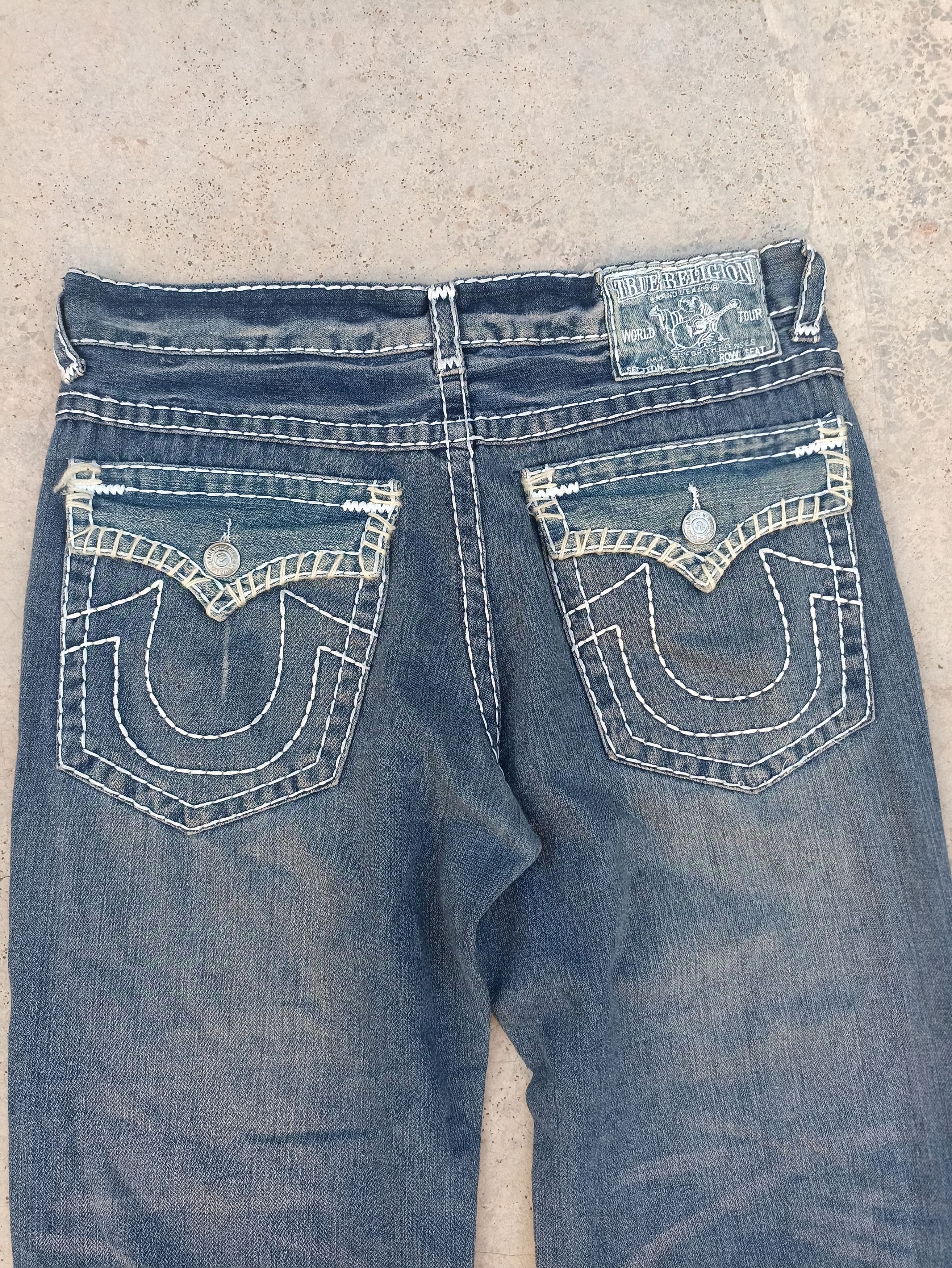 Beauty Beast 🔥 True Religion jeans Size US 37 - 3 Thumbnail