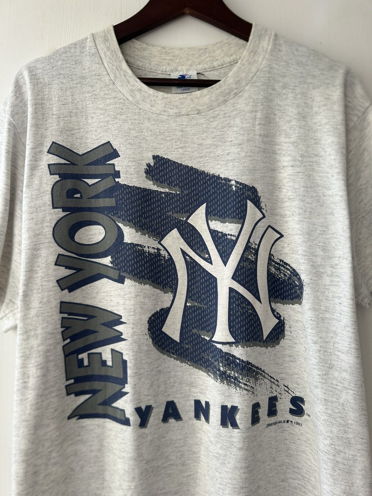 Vintage Vintage 1993 New York Yankees Starter MLB Graphic Tee Size US L / EU 52-54 / 3 - 1 Thumbnail