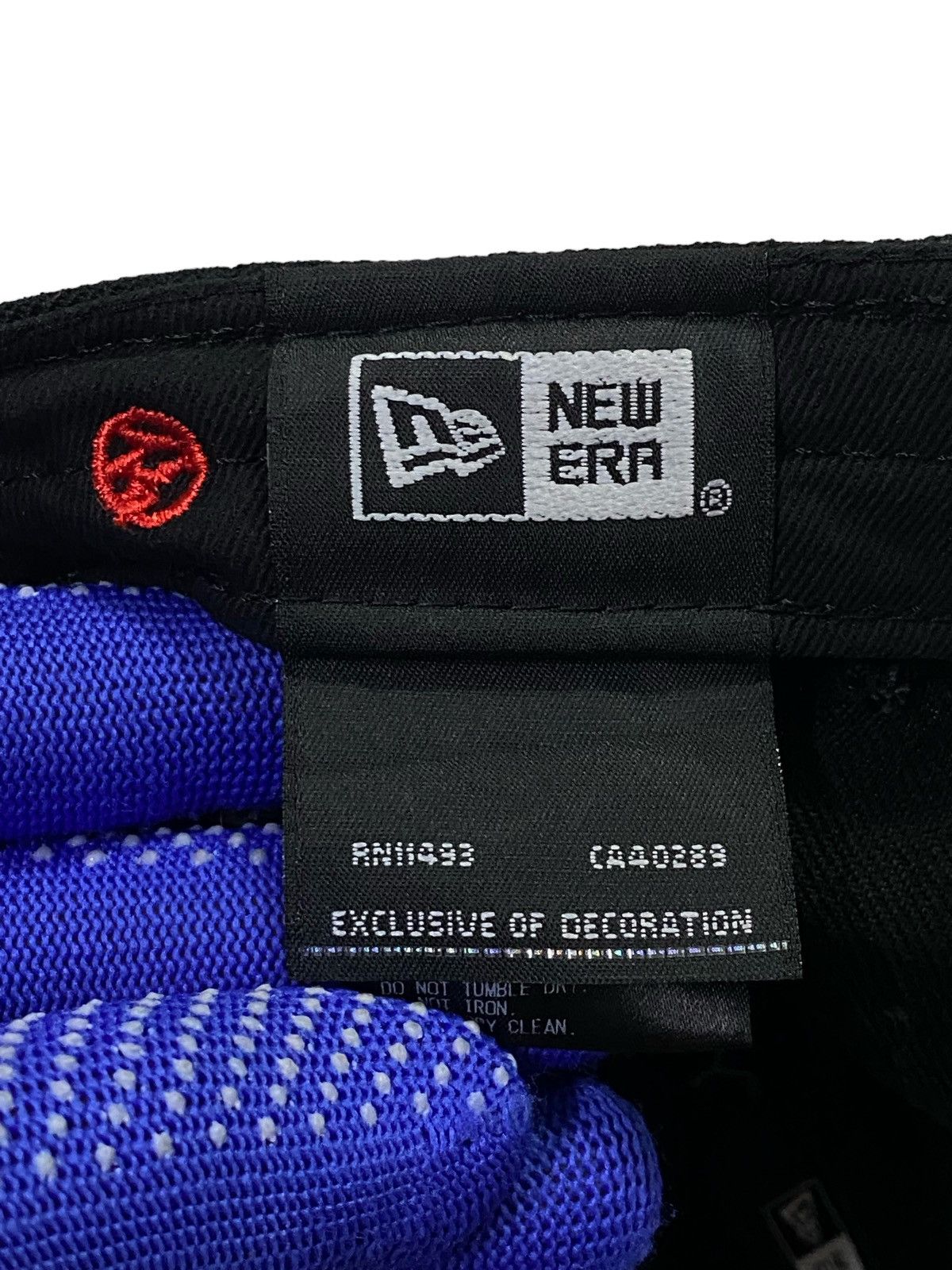 New Era × Yohji Yamamoto Yohji Yamamoto X New Era Logo 9Forty Cap Size ONE SIZE - 11 Thumbnail